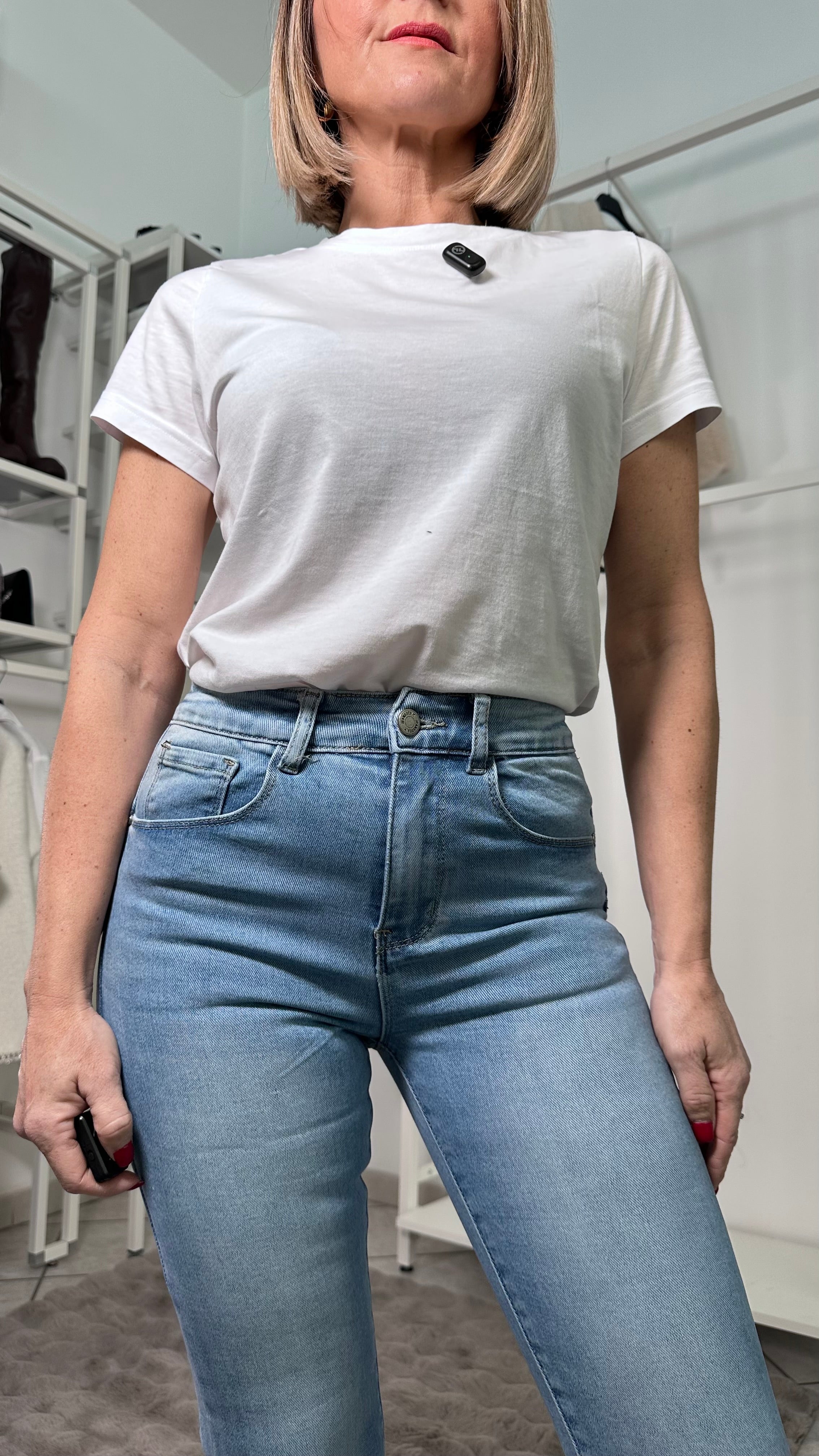 Jeans Zampetta -5 Kg – Denim Chiaro