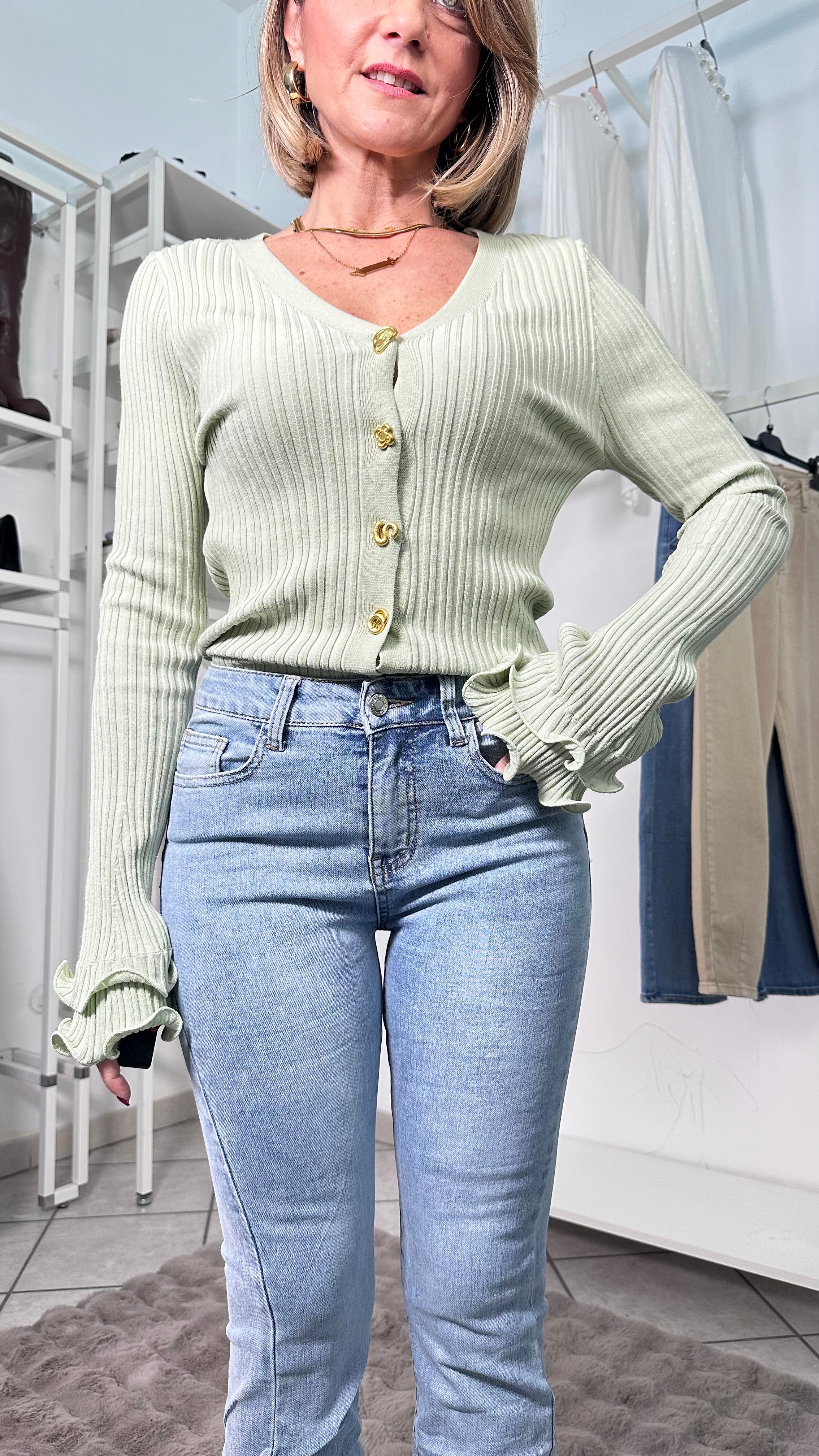 Jeans zampa Sculpt –5 Kg push up