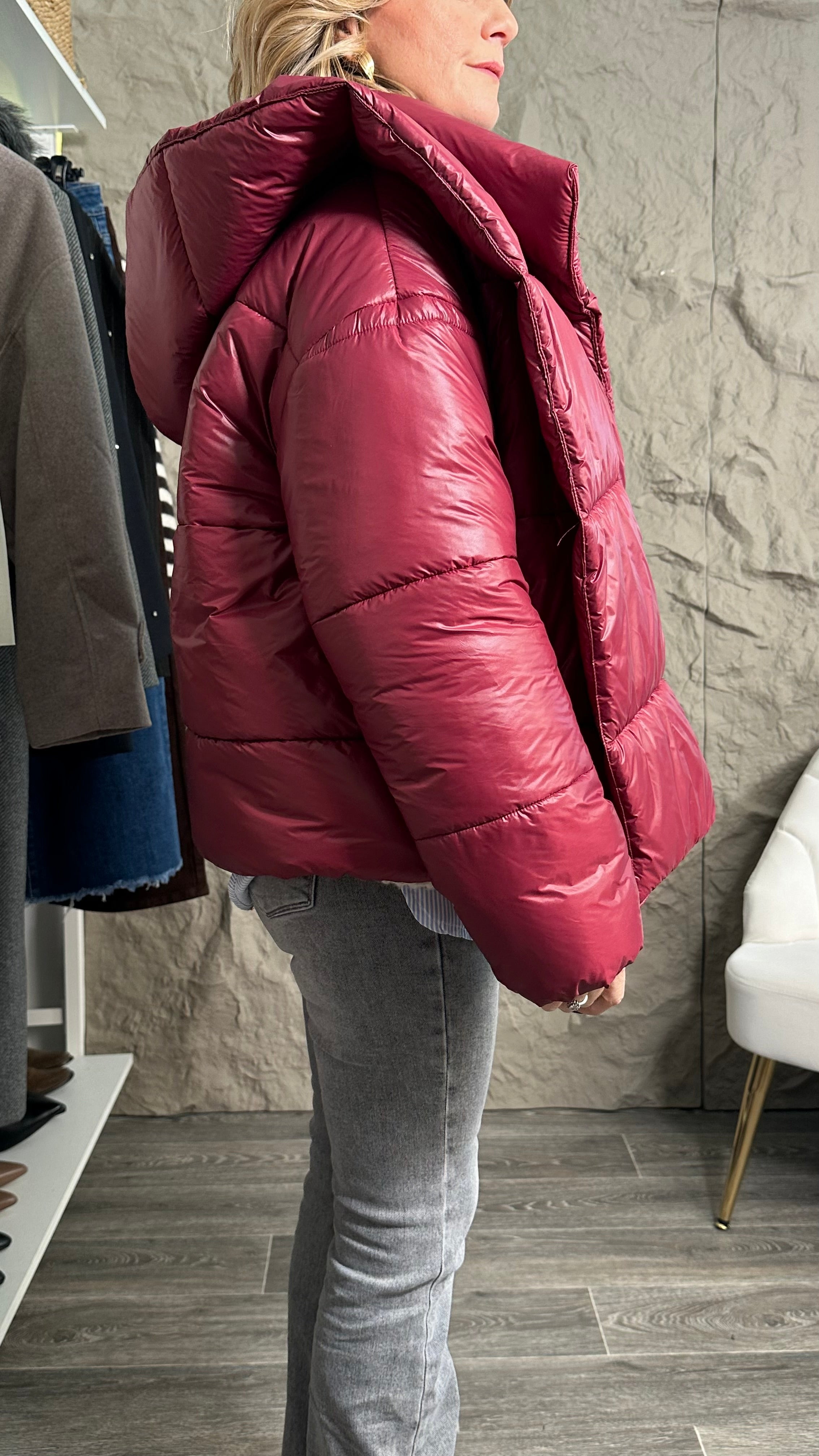 Giubbino Nuvola bordeaux