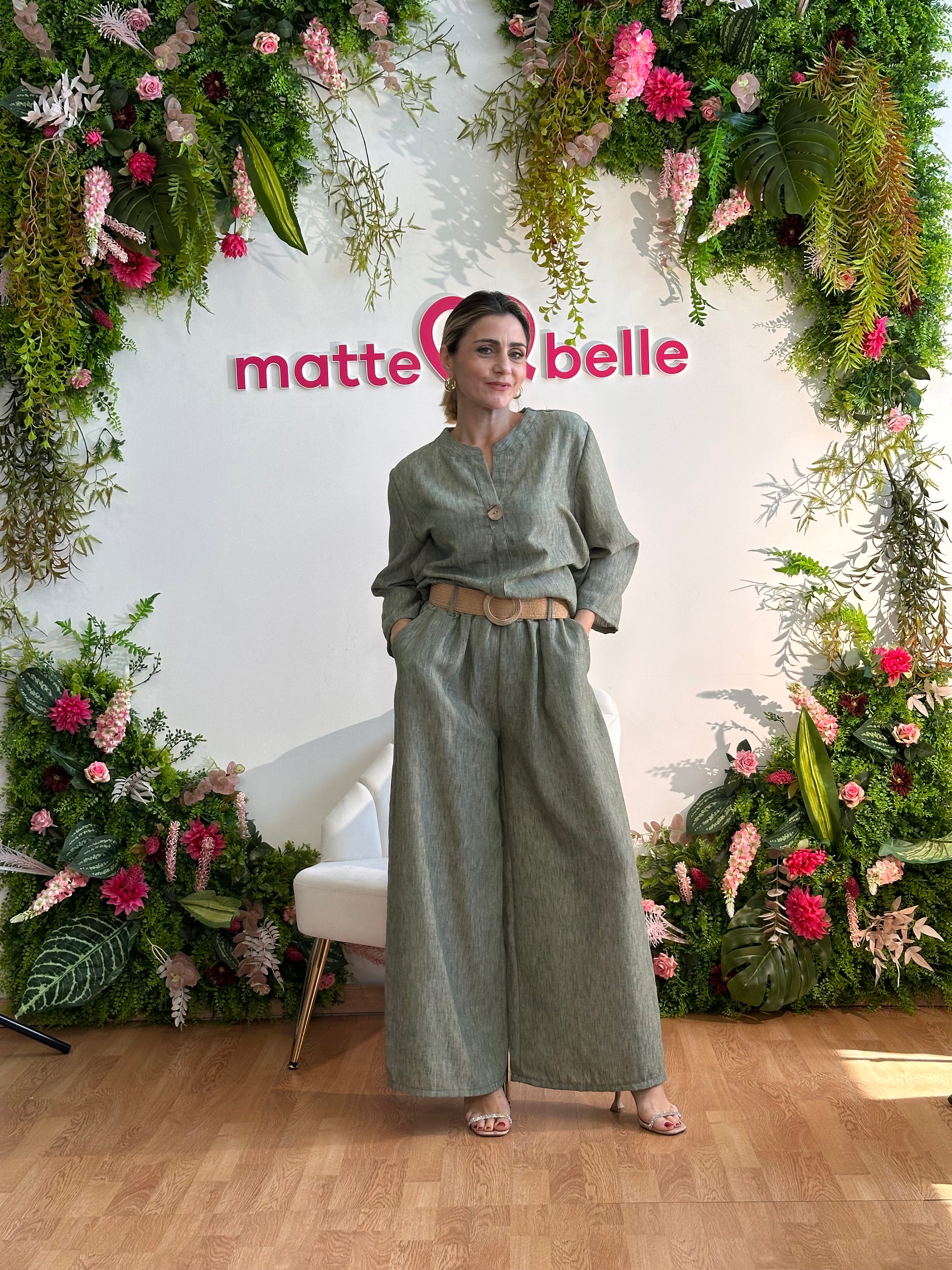 Coordinato Veronica verde militare