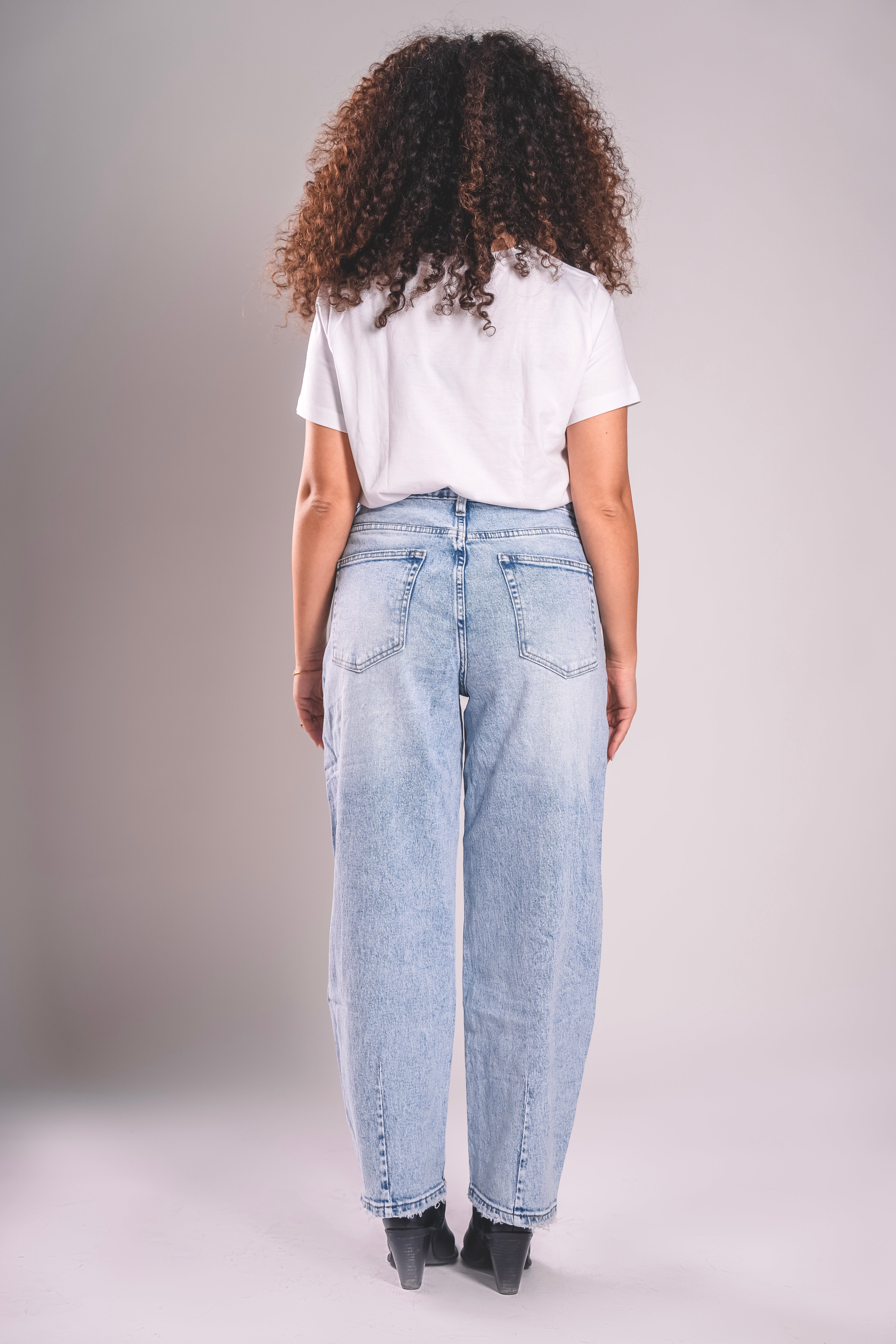 Barrel Fit Icon – Denim Chiaro