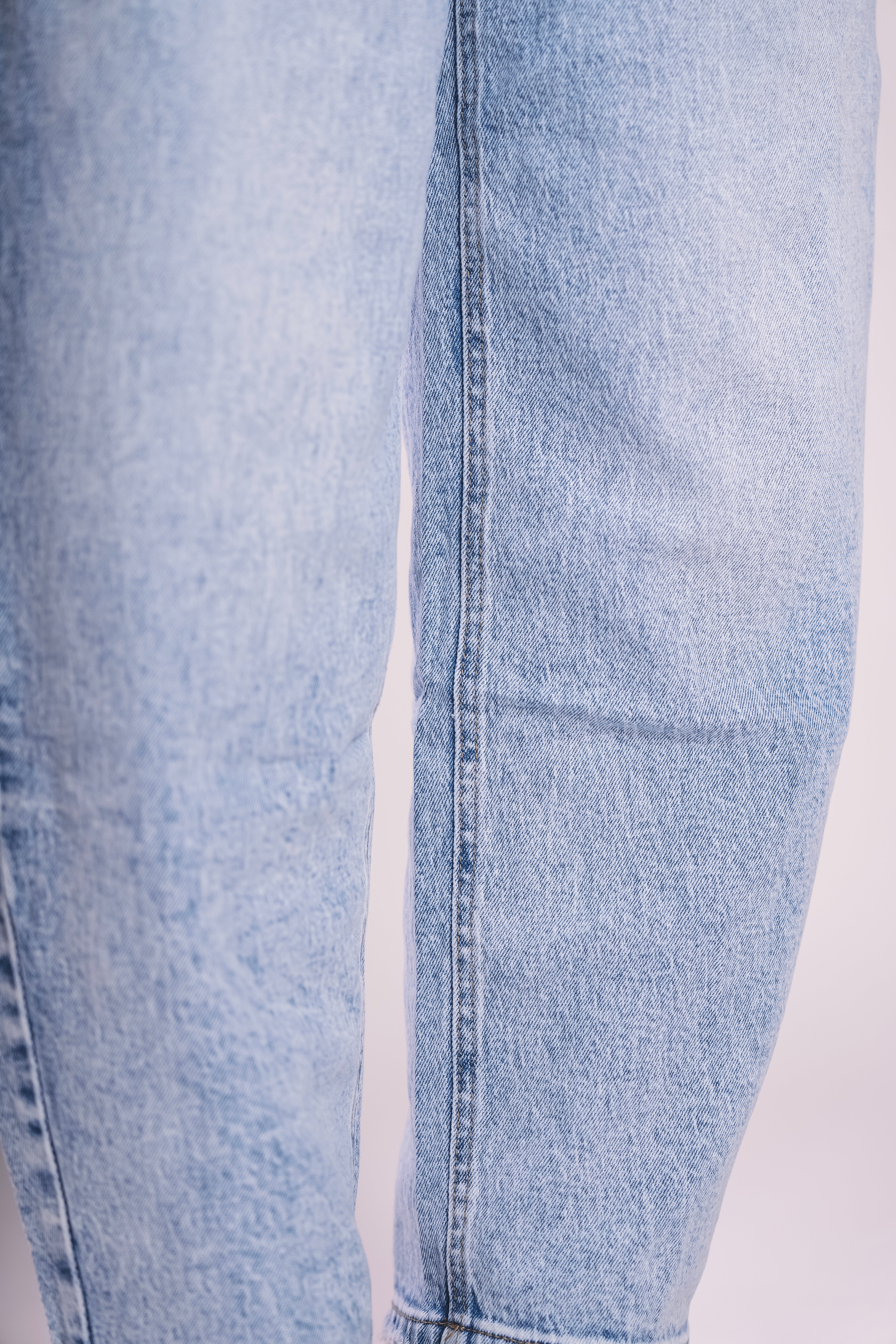 Barrel Fit Icon – Denim Chiaro