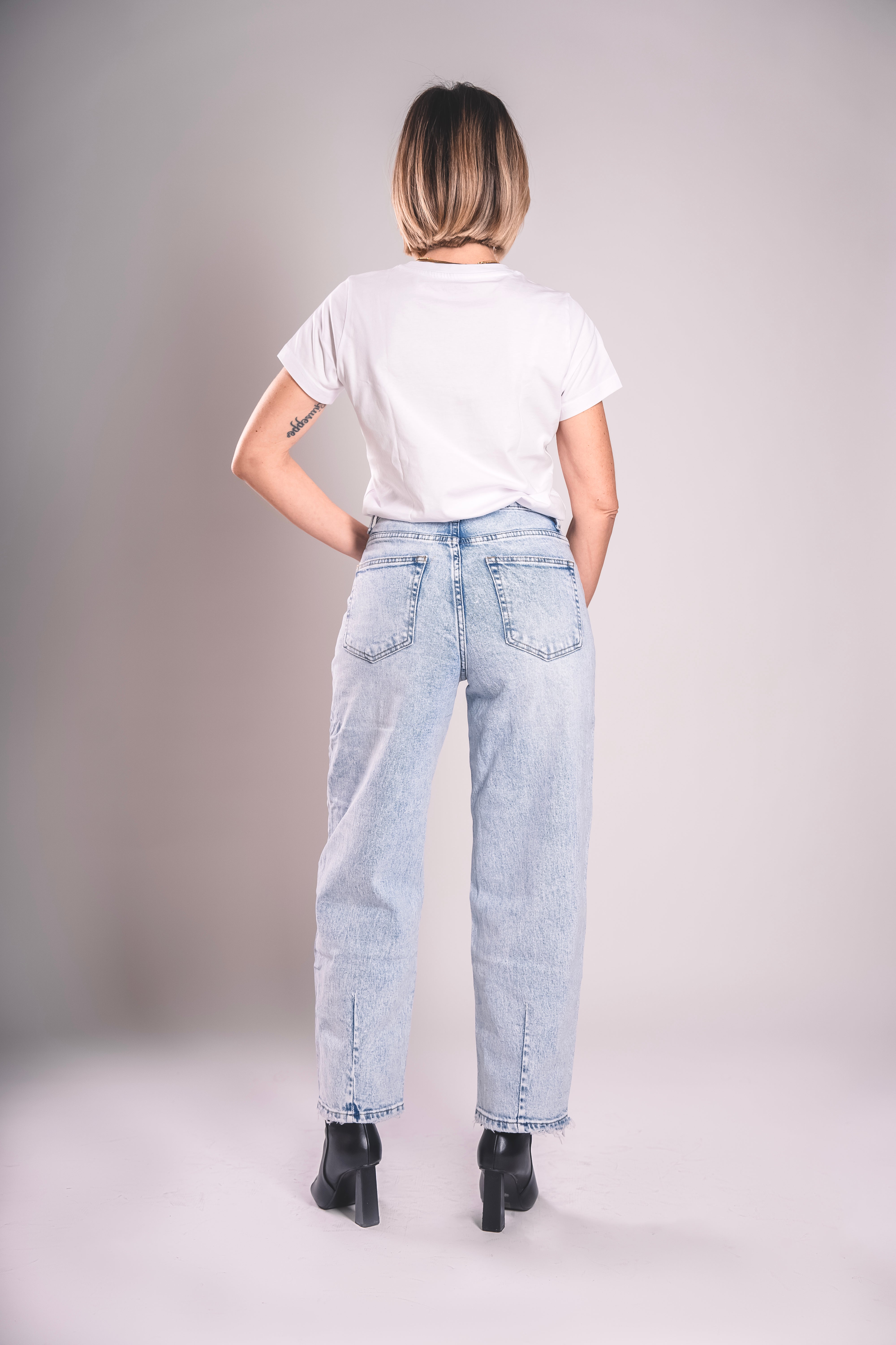 Barrel Fit Icon – Denim Chiaro