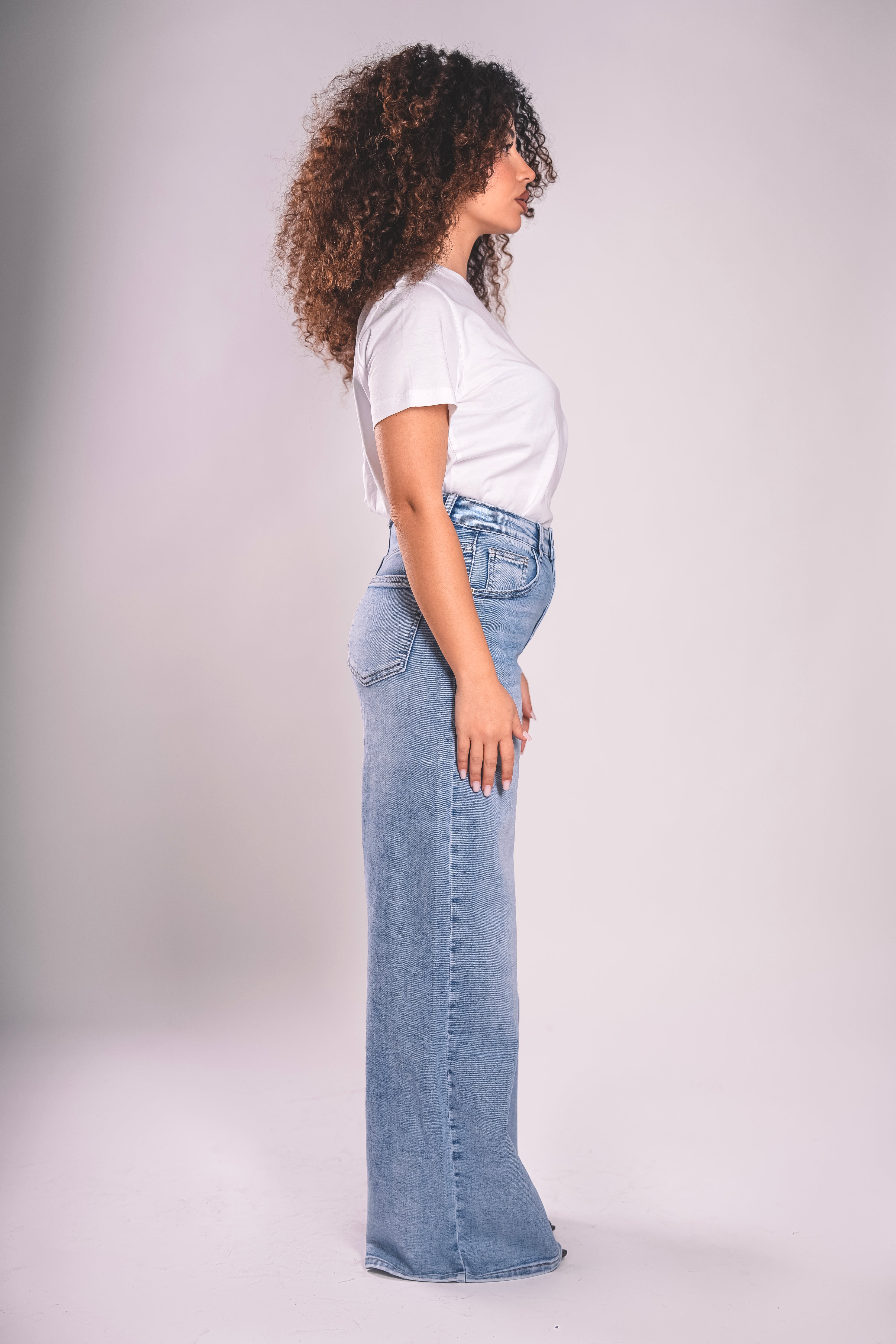Palazzo Light – Denim Chiaro