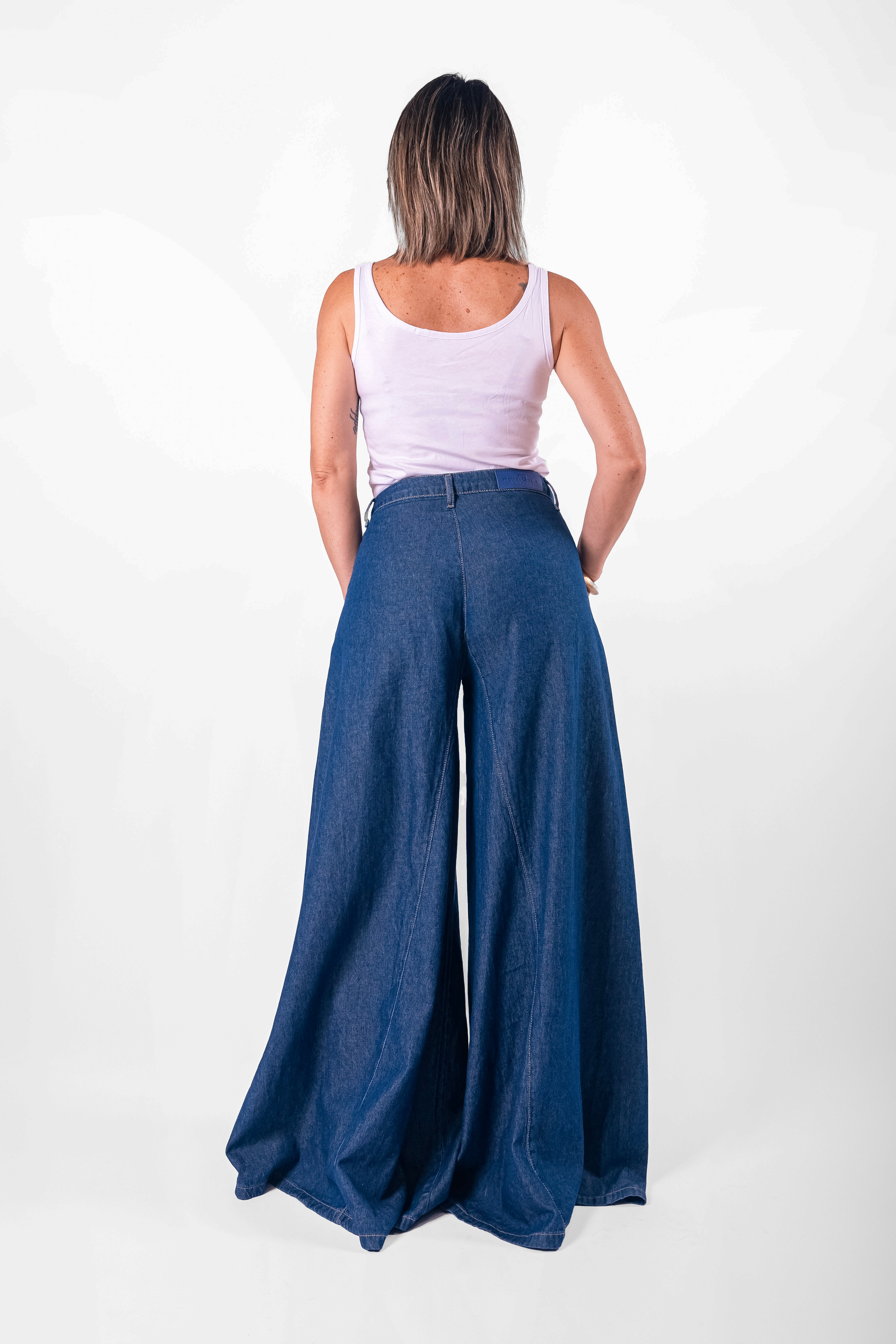 Jeans Ventaglio Couture Lavaggio zero