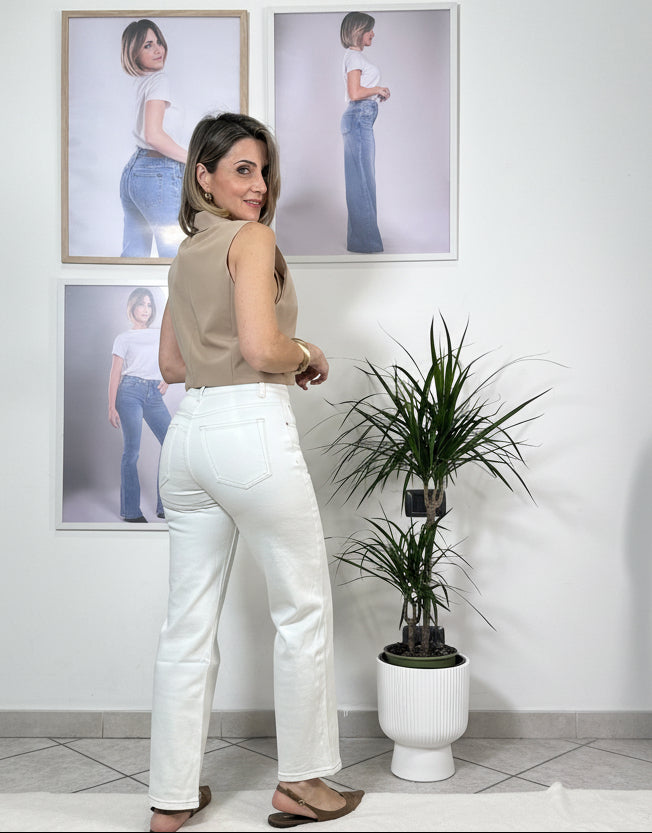 Jeans Straight Milk Chic