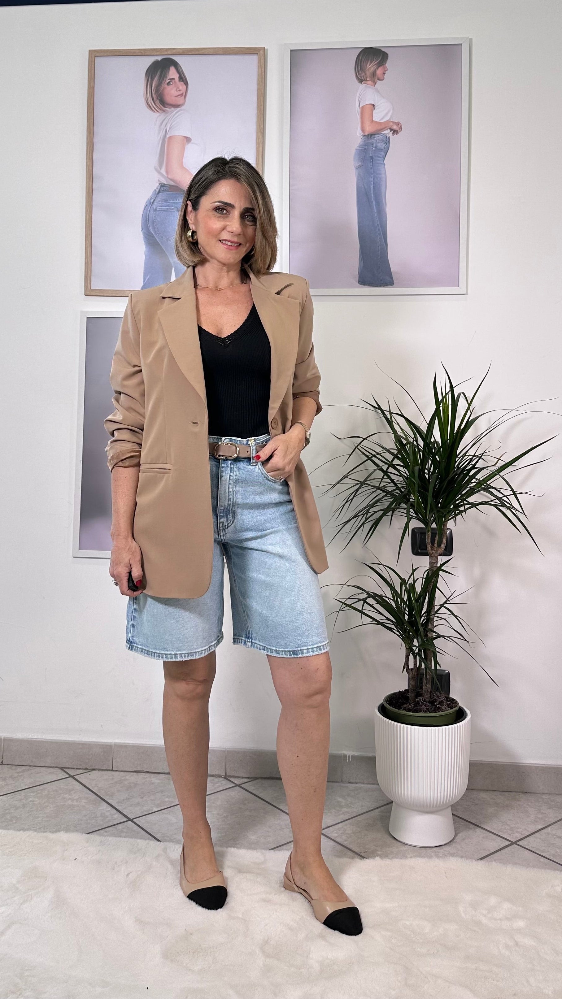 Bermuda Denim Chic Sky