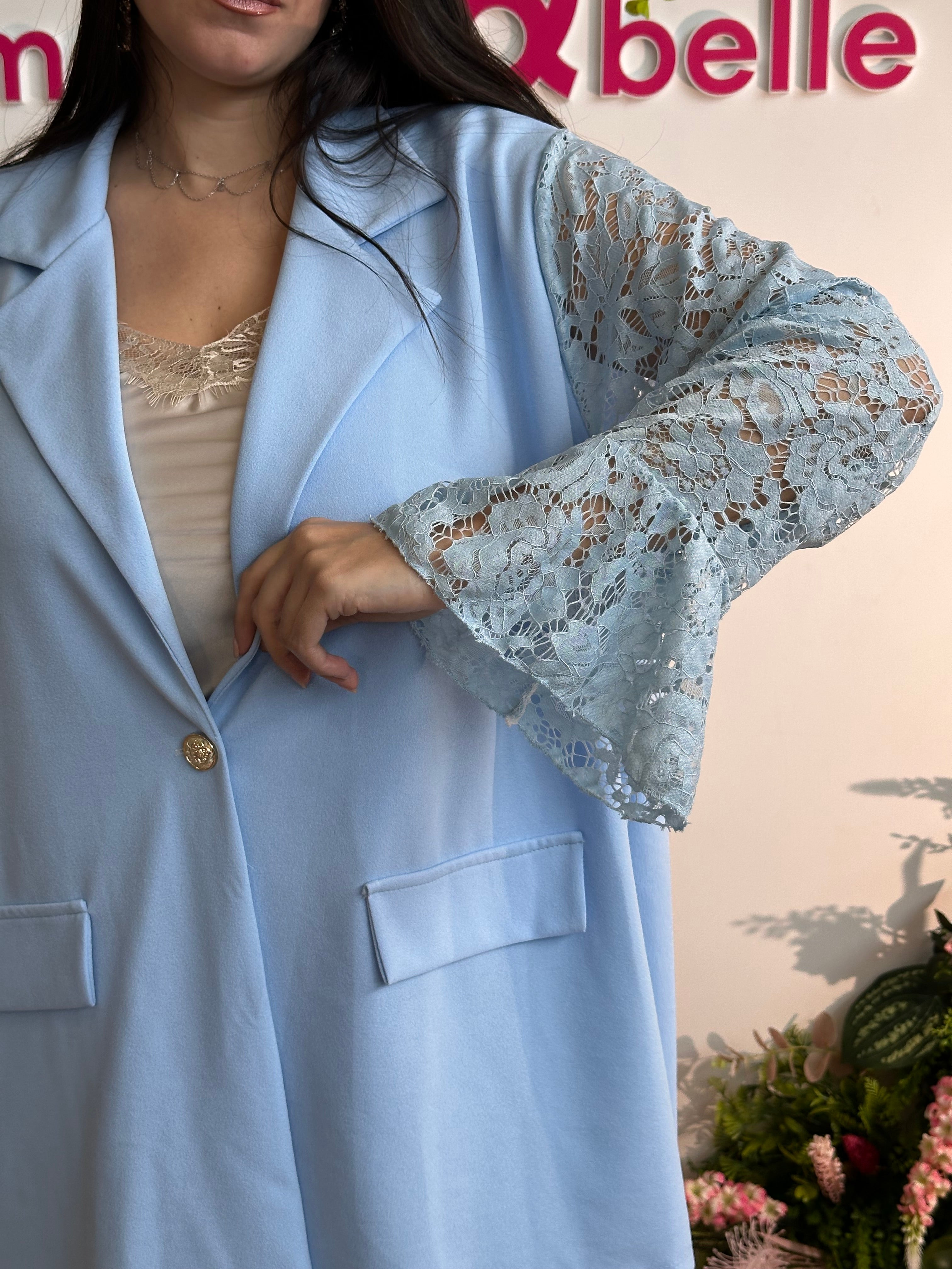 Tailleur Lady azzurro