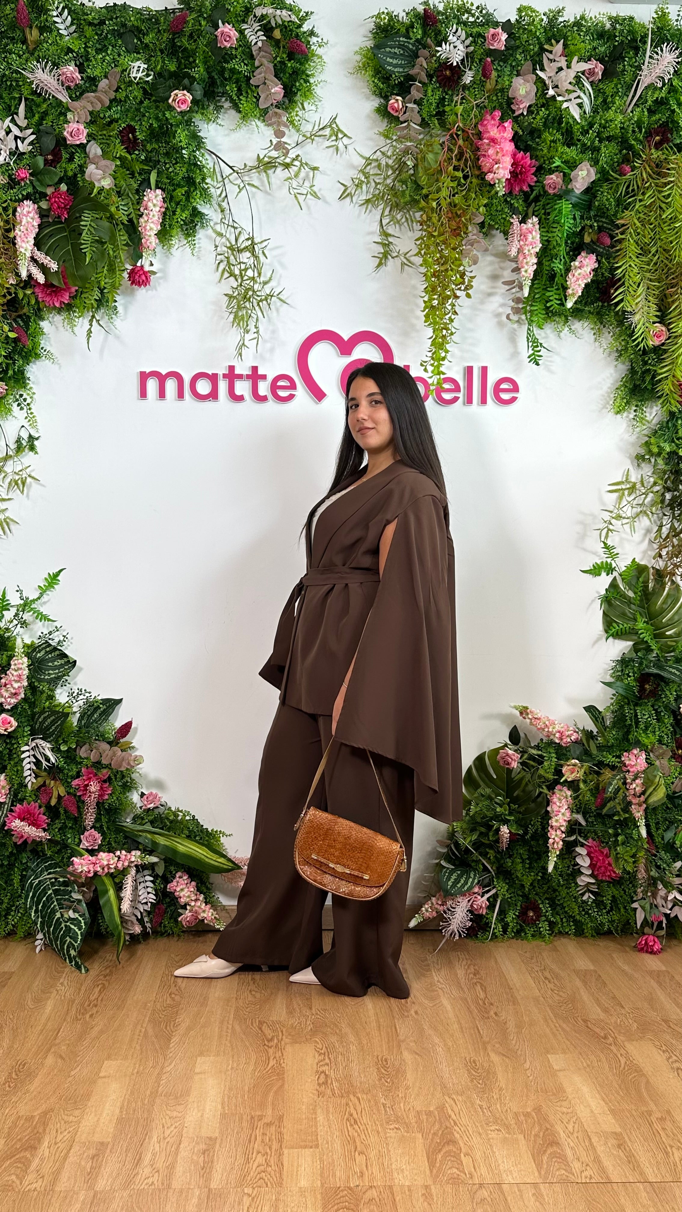 Tailleur Divina marrone