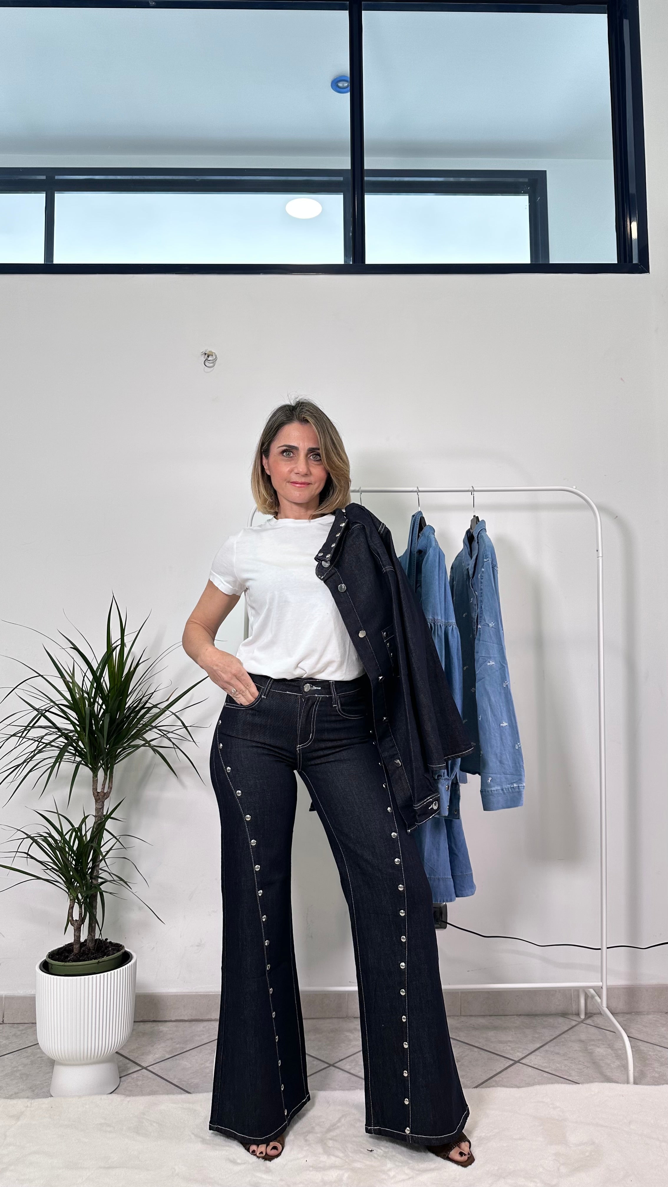 Coordinato Denim Comfy Chic