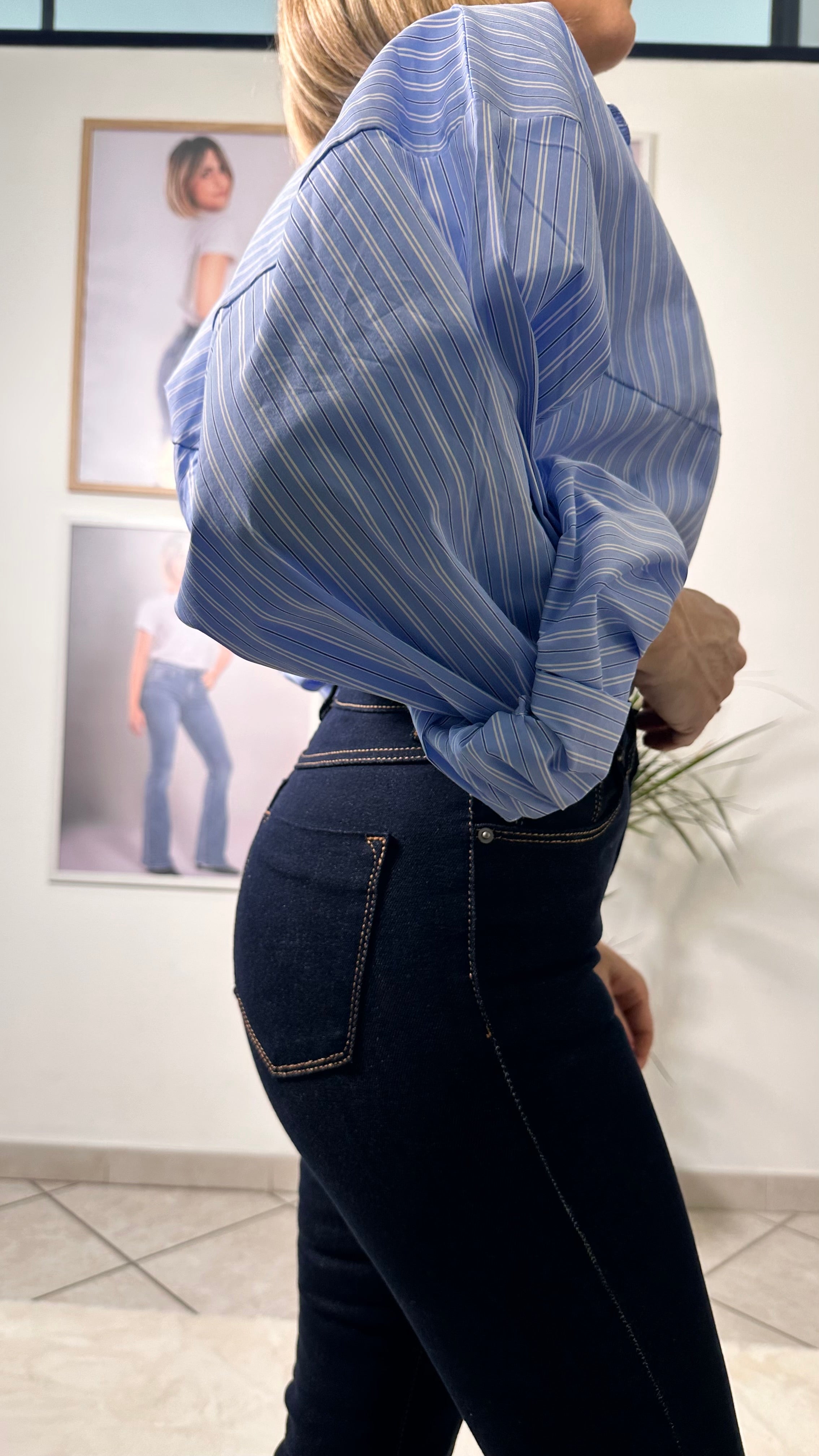 Jeans Angel -5 Kg French Fit denim scuro