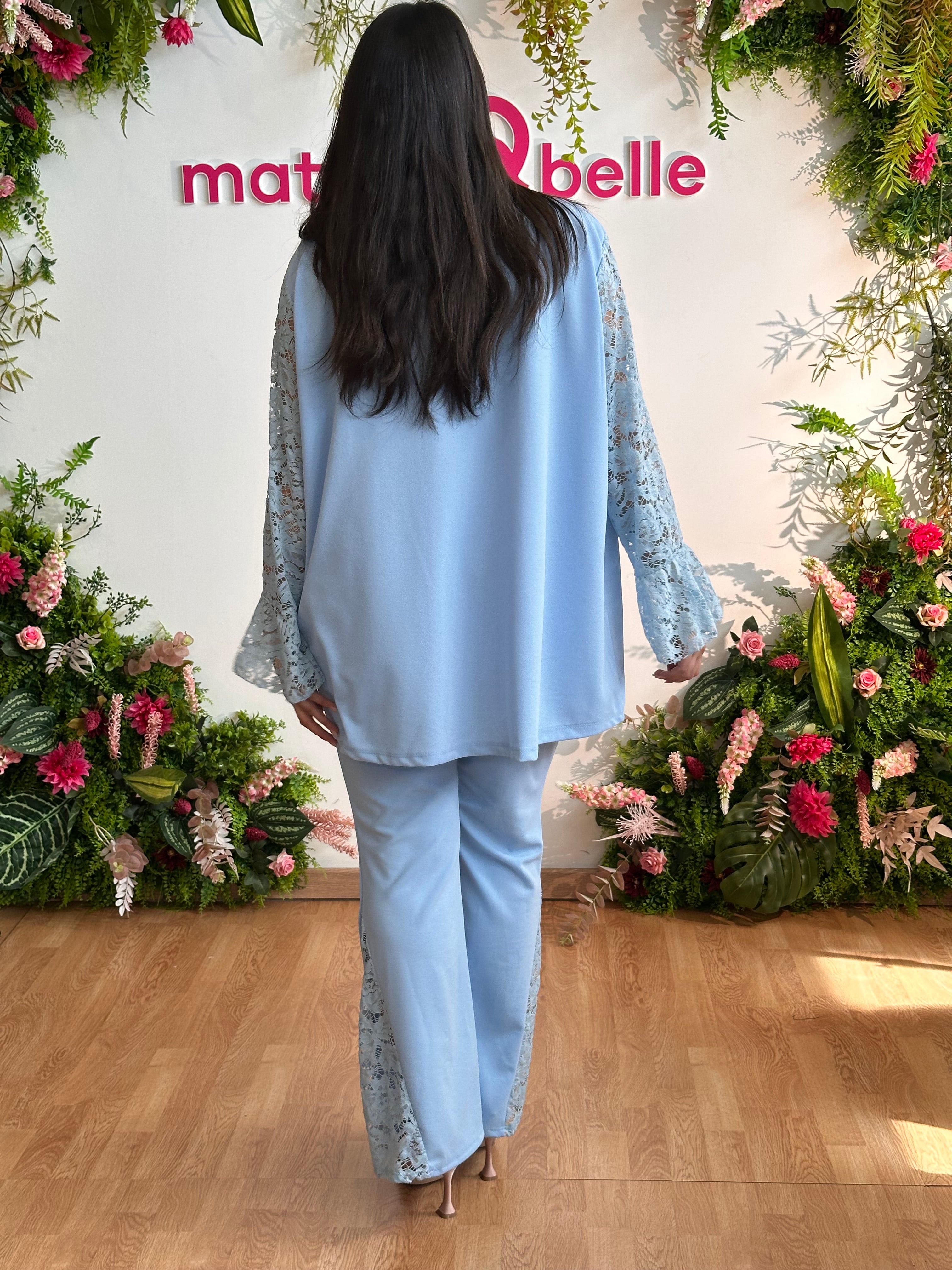 Tailleur Lady azzurro