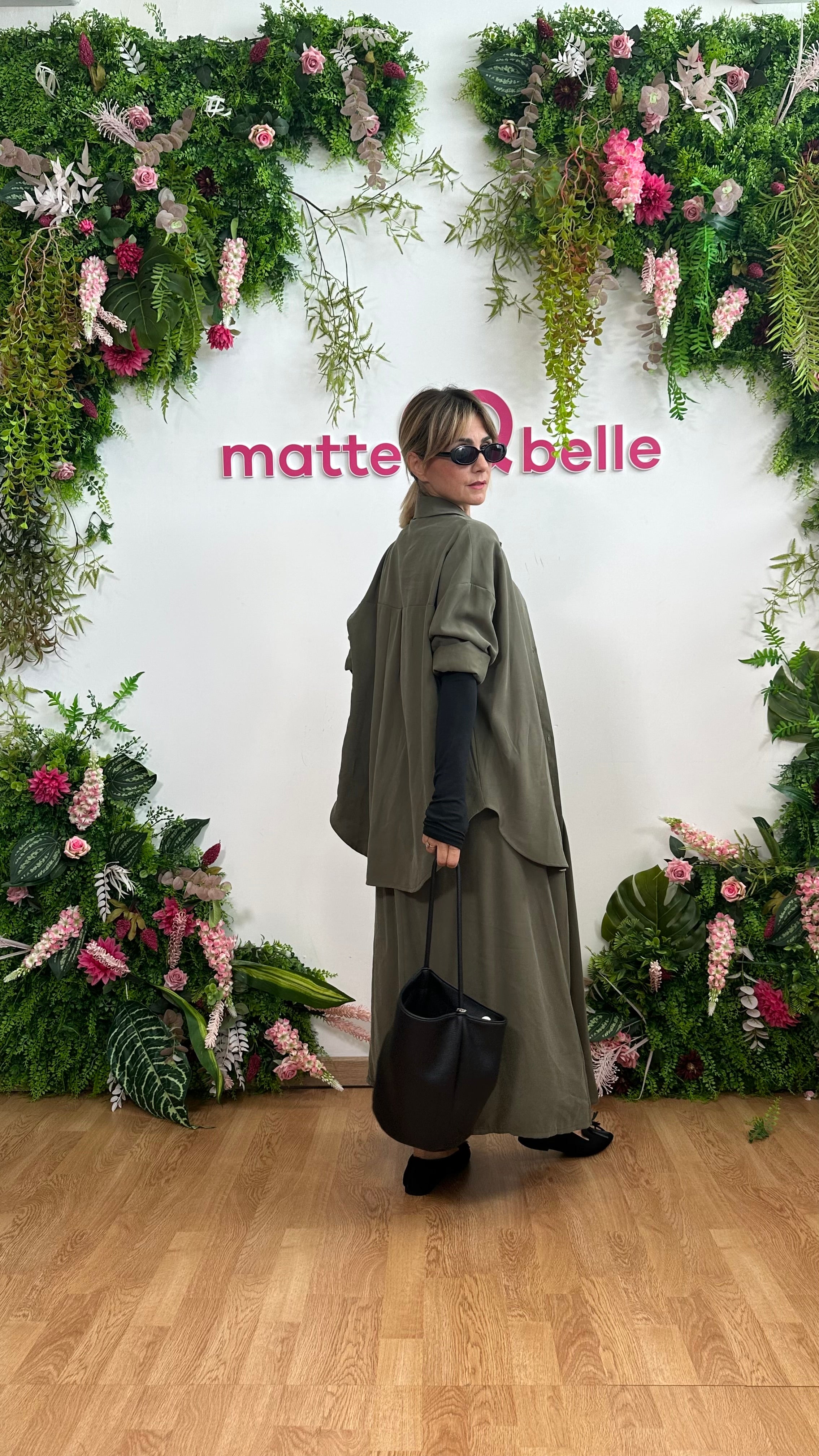 Coordinato Relax Chic Verde Militare