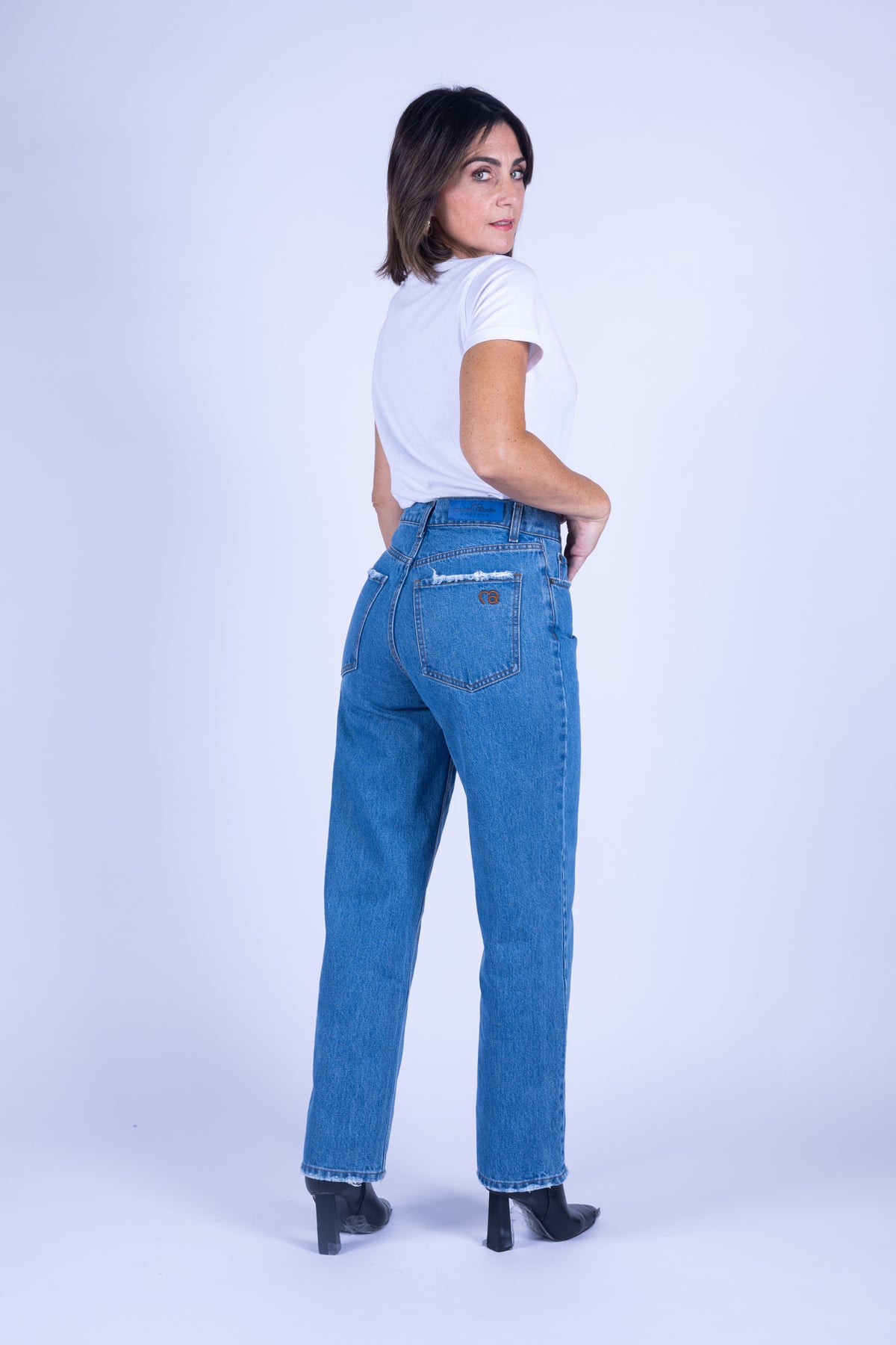 Jeans Barrel Couture 5 Tasche