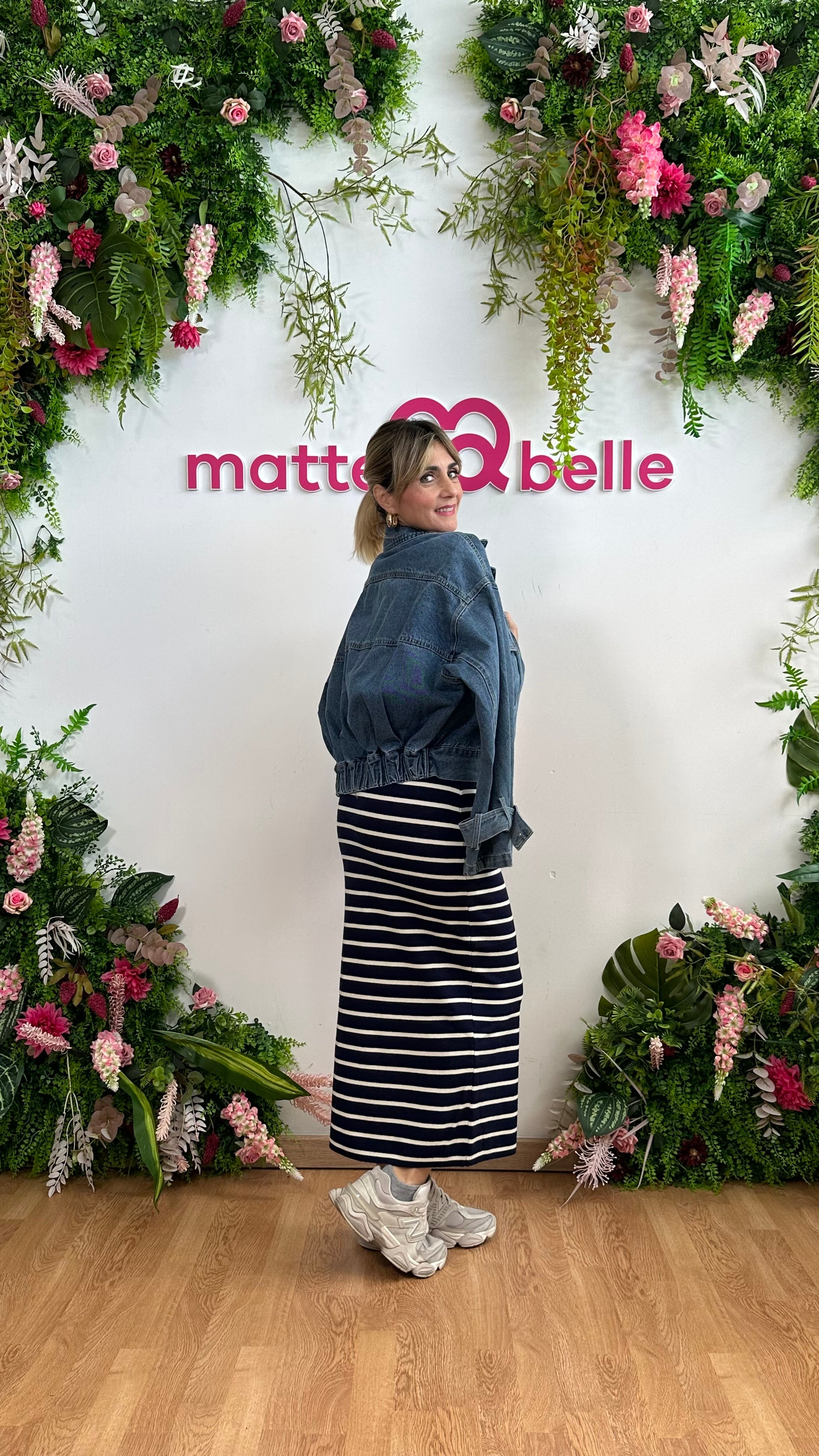 Coordinato Stripes Blu