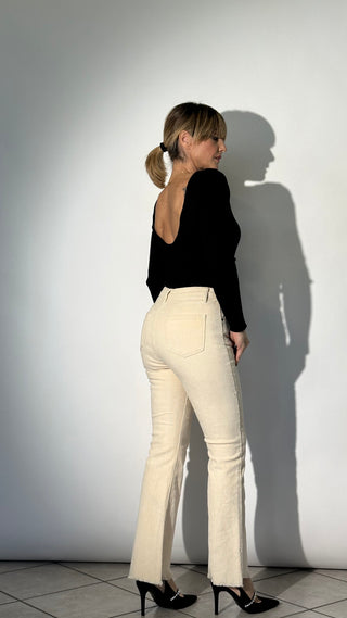 Pantaloni zampa