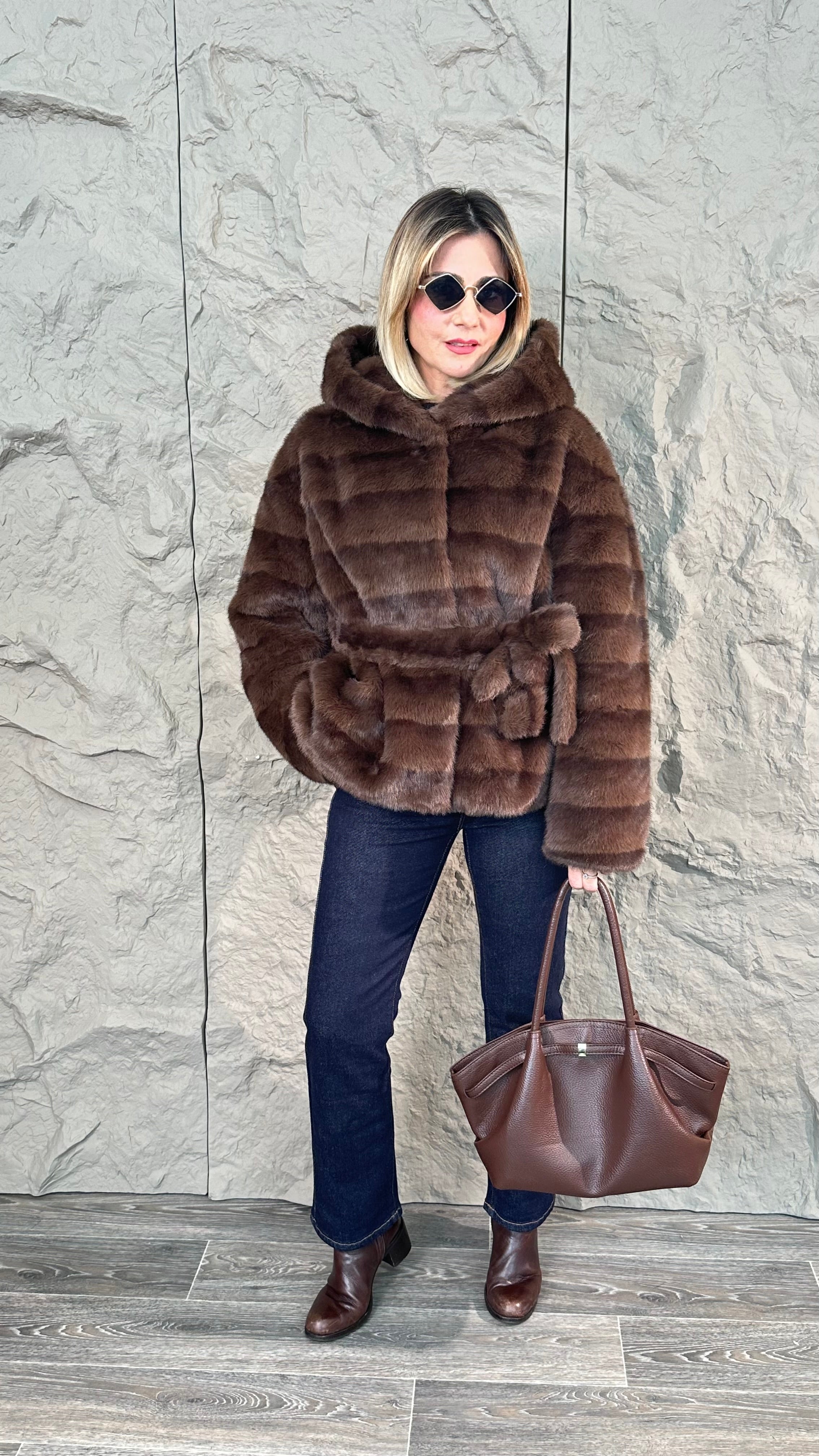 Ecofur Rosy Color Visone