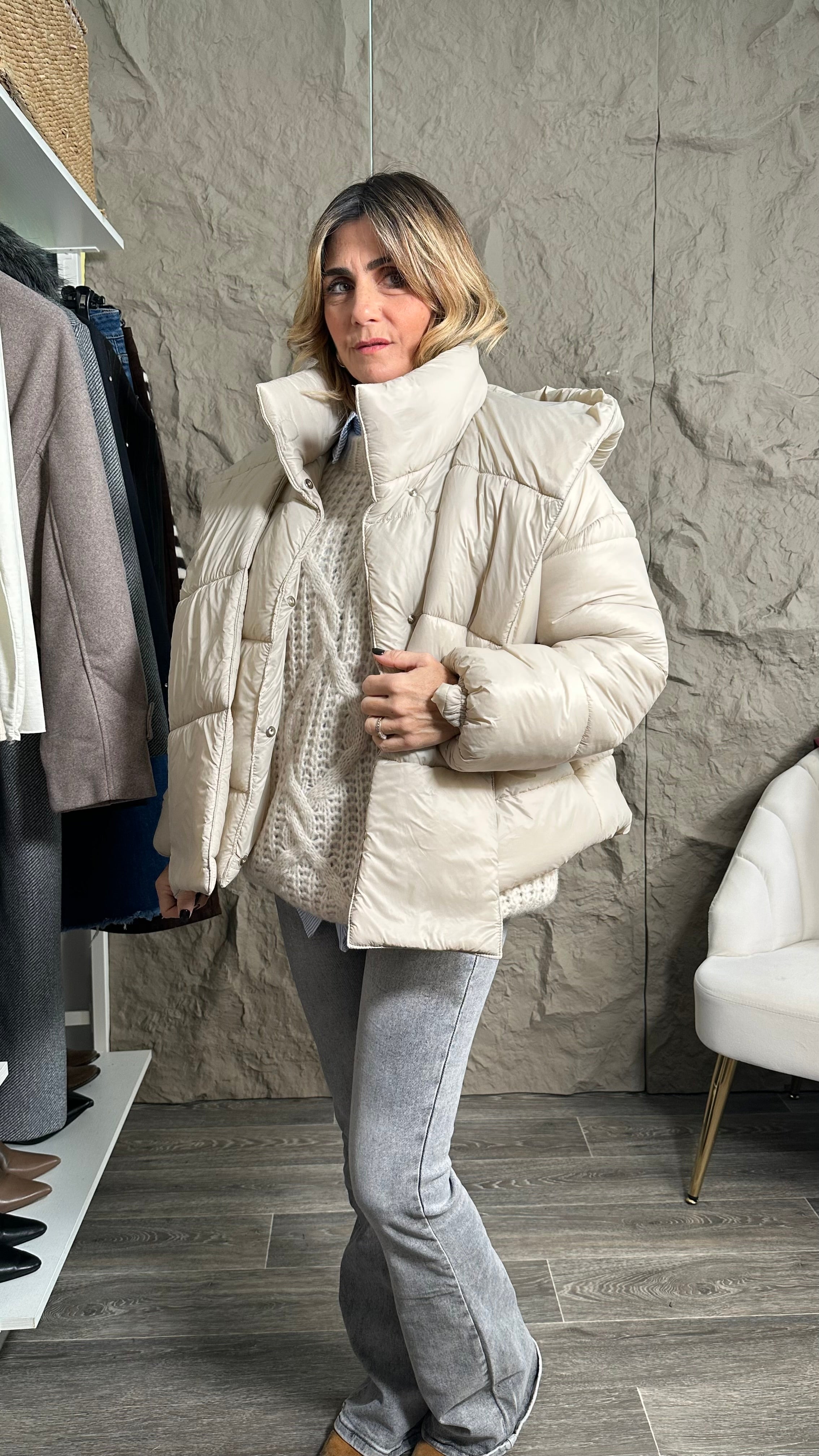 Giubbino Nuvola panna