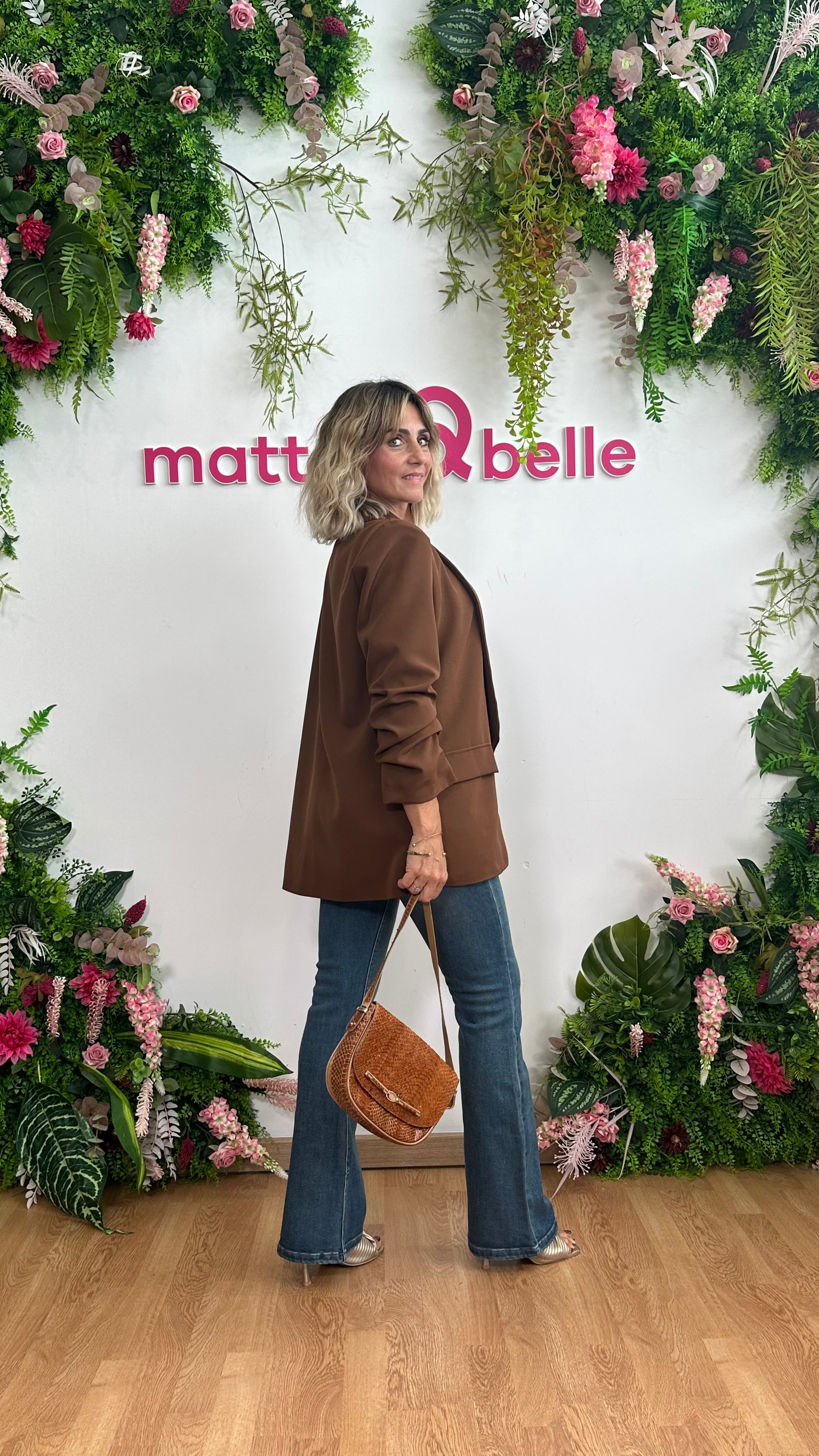 Blazer Camilla cammello