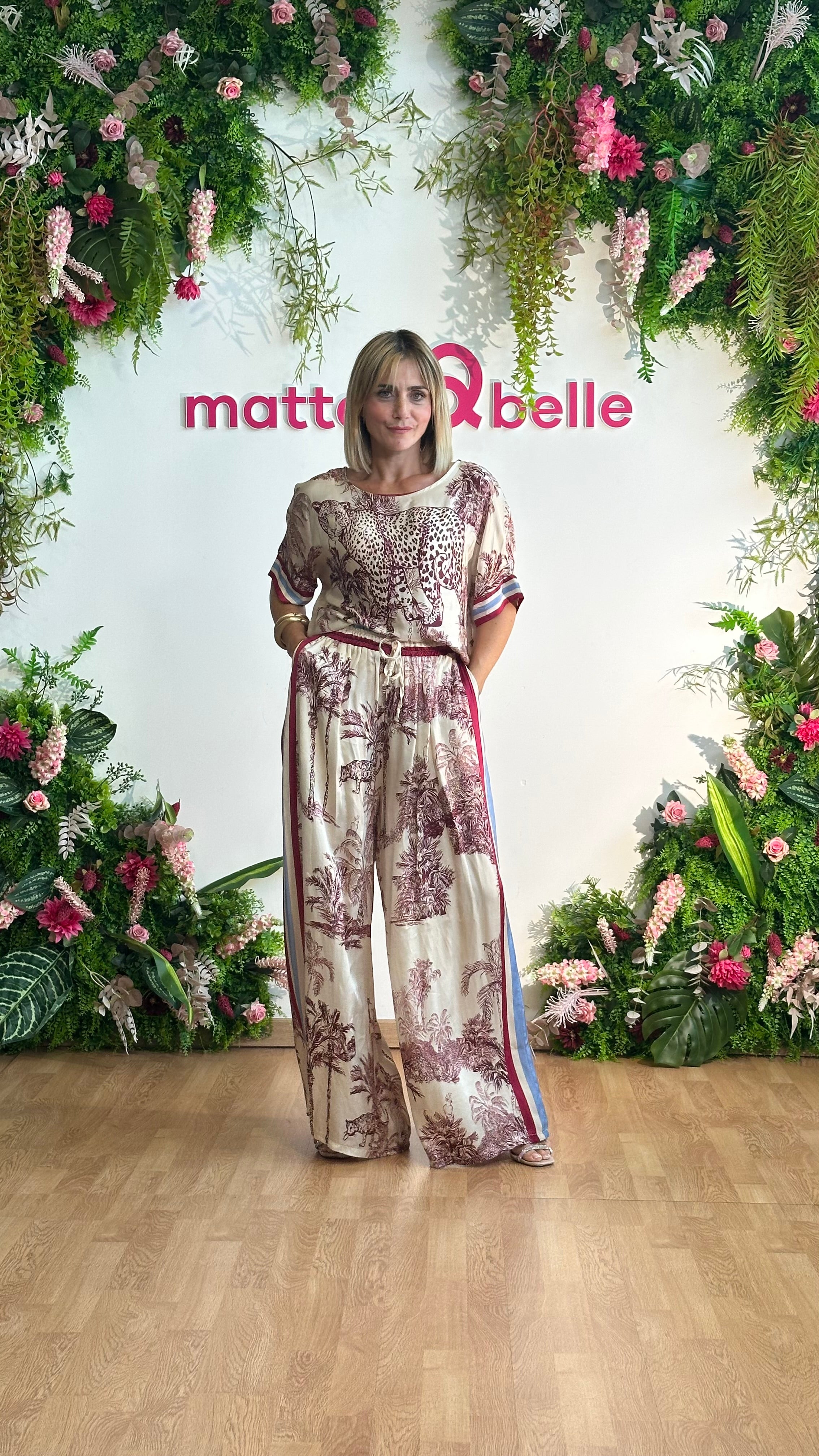 Coordinato Nami bordeaux