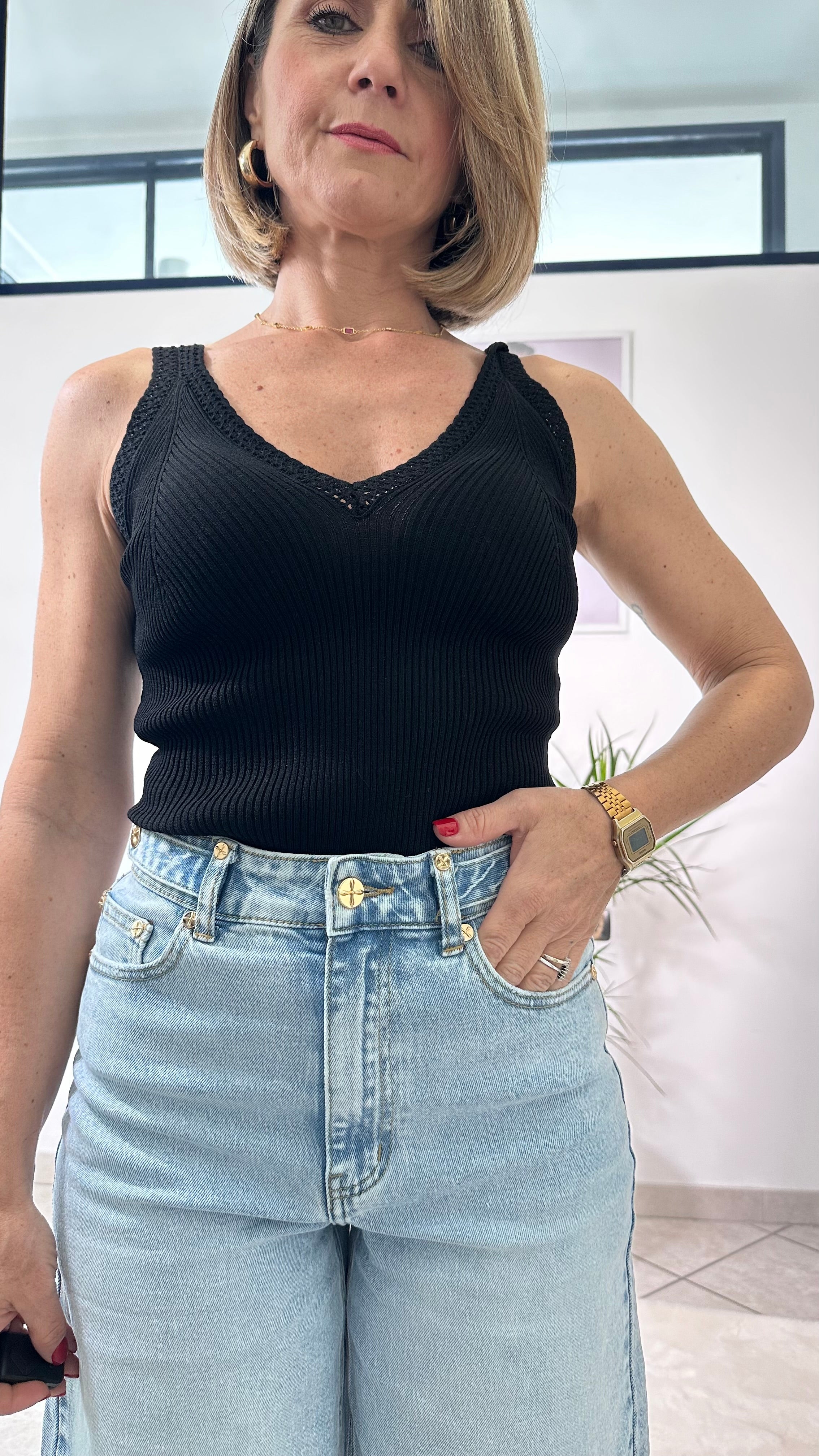 Bermuda Denim Chic Sky