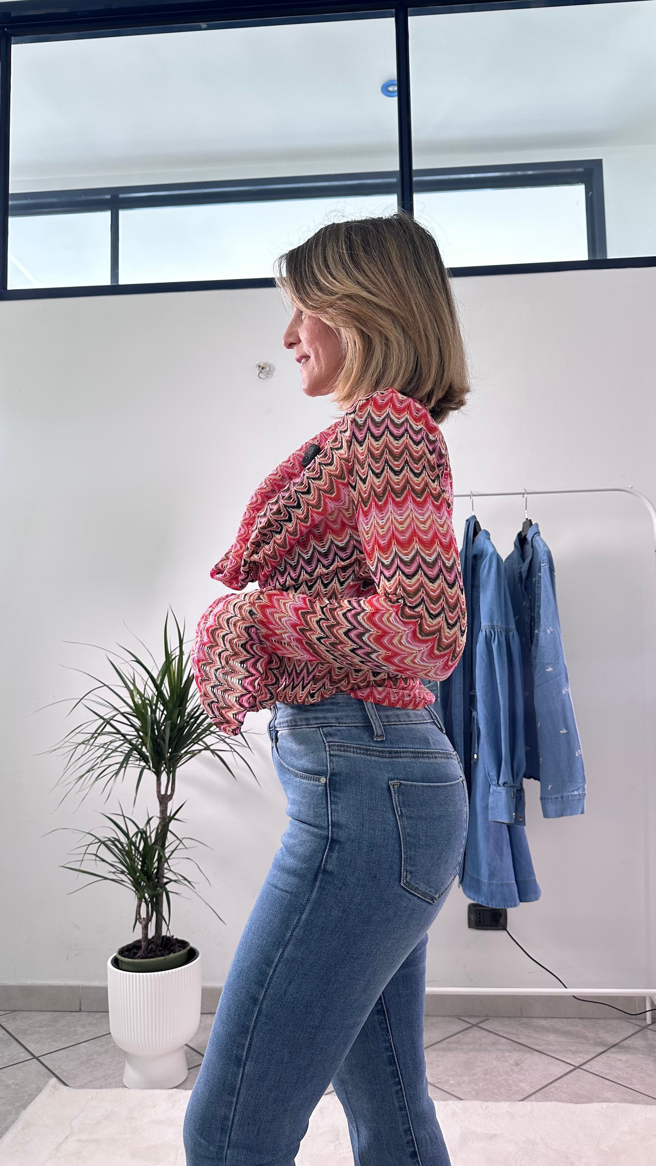 Jeans Flare Modellante Rosalia