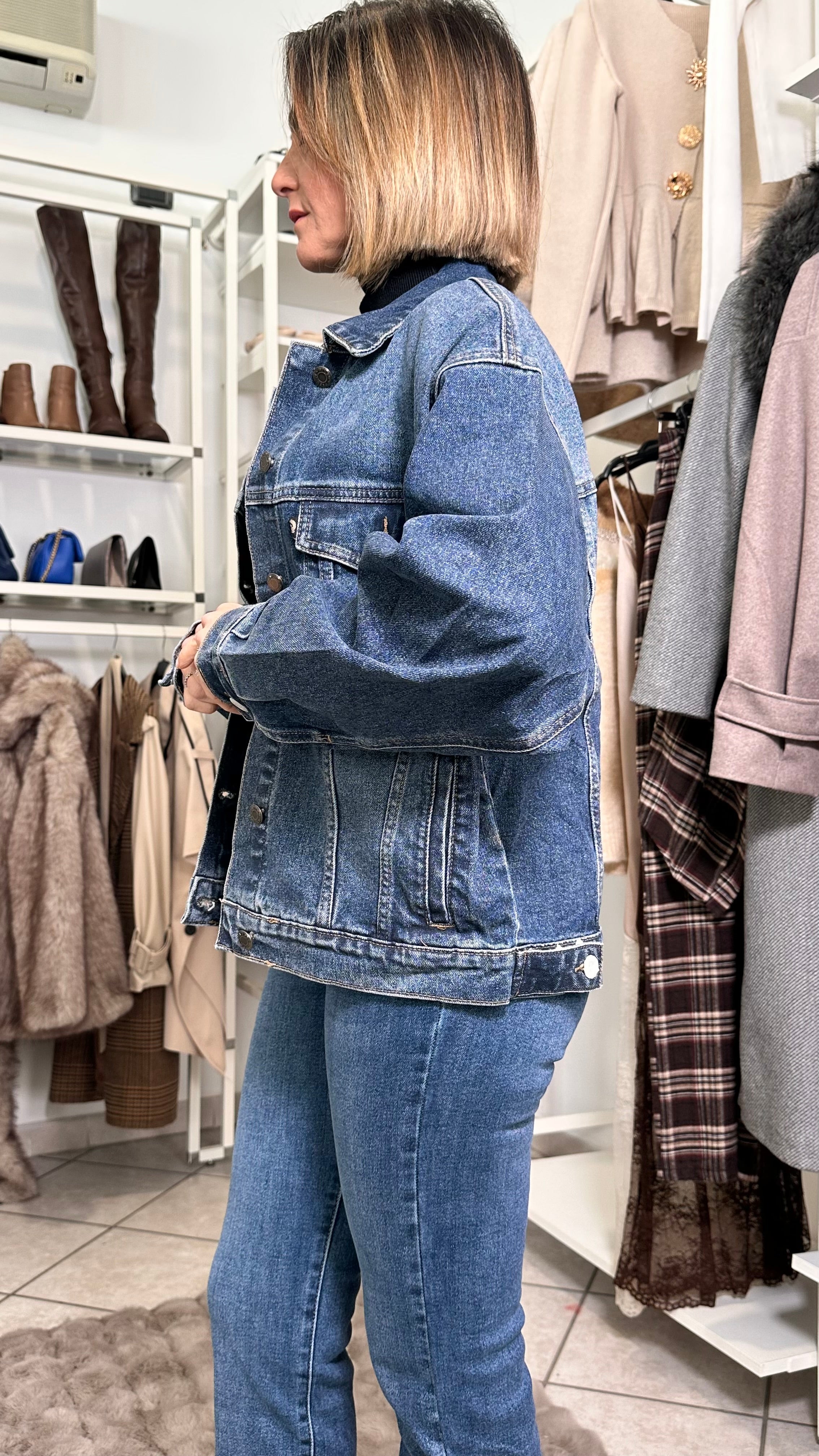Denim Jacket Icon – Denim chiaro