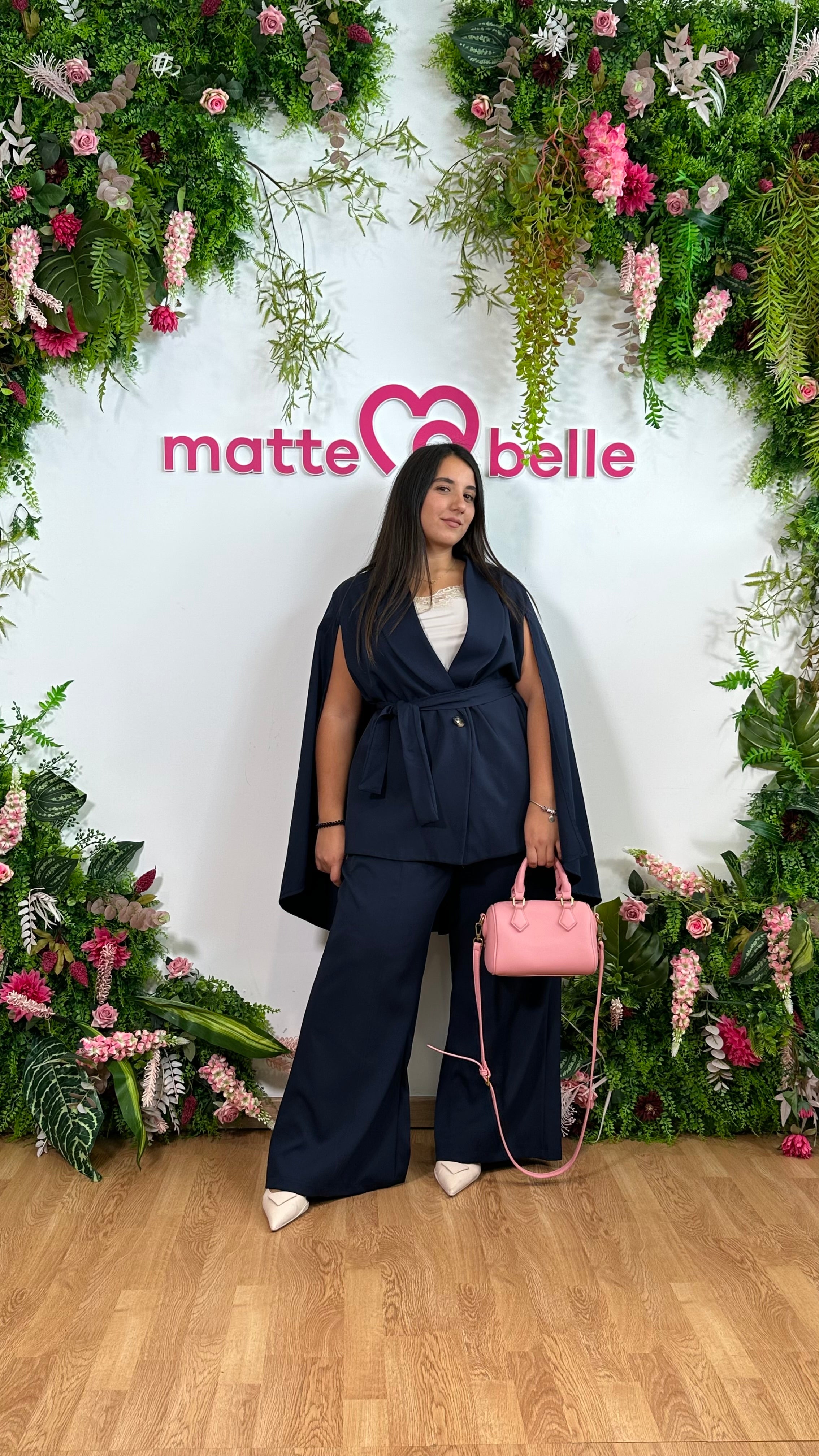 Tailleur Divina blu