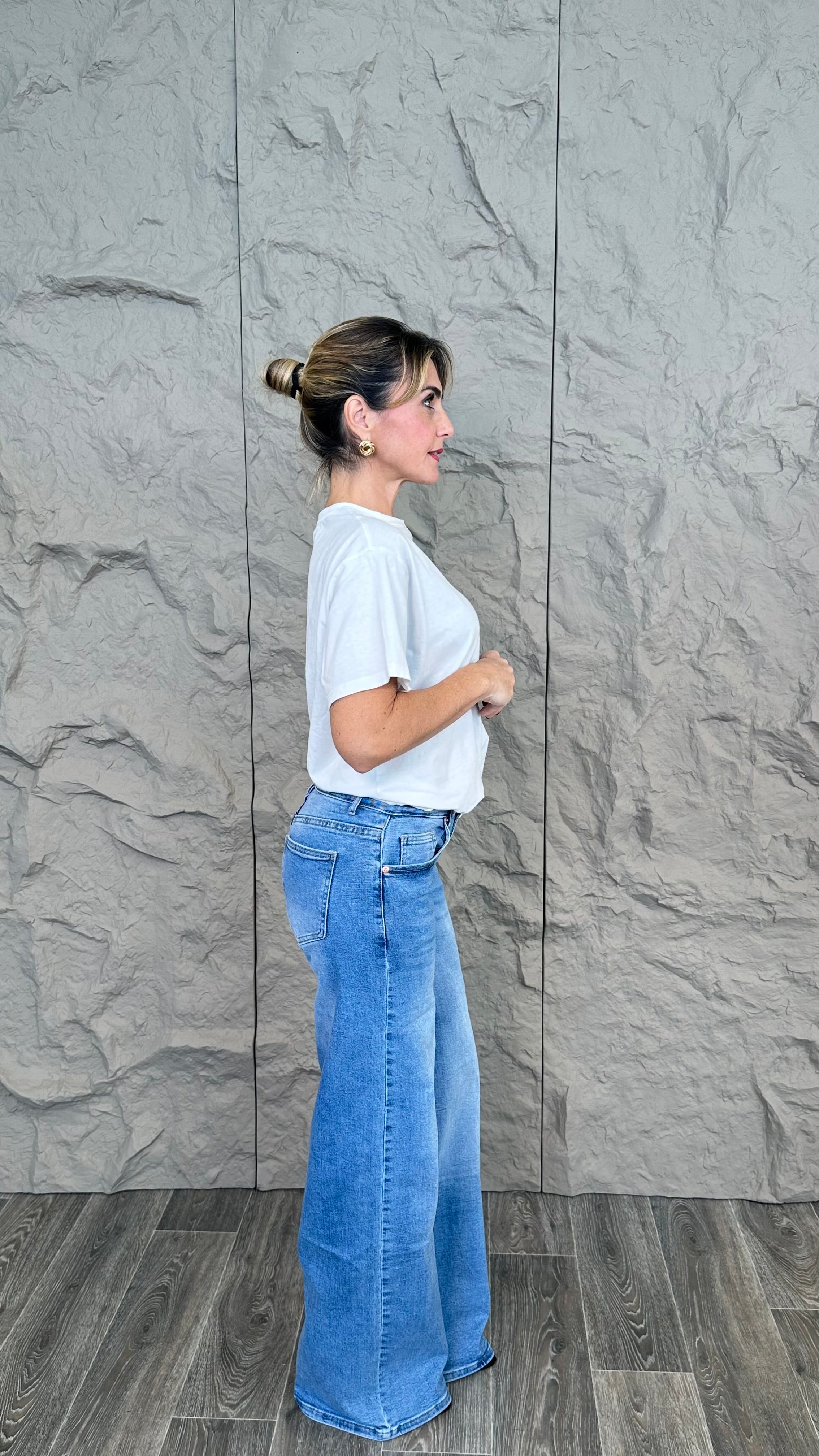 Jeans wide leg Lara