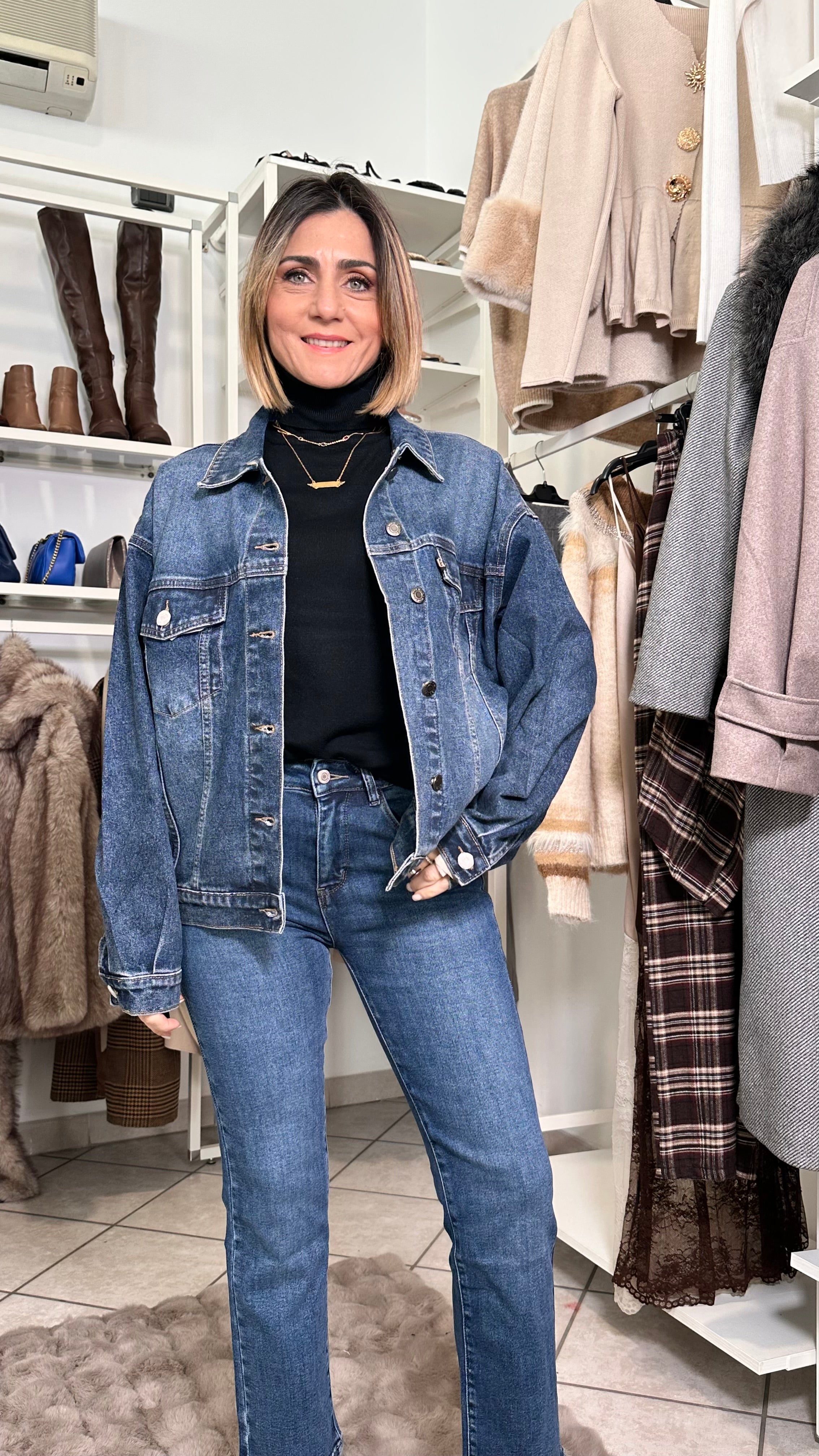 Denim Jacket Icon – Denim chiaro