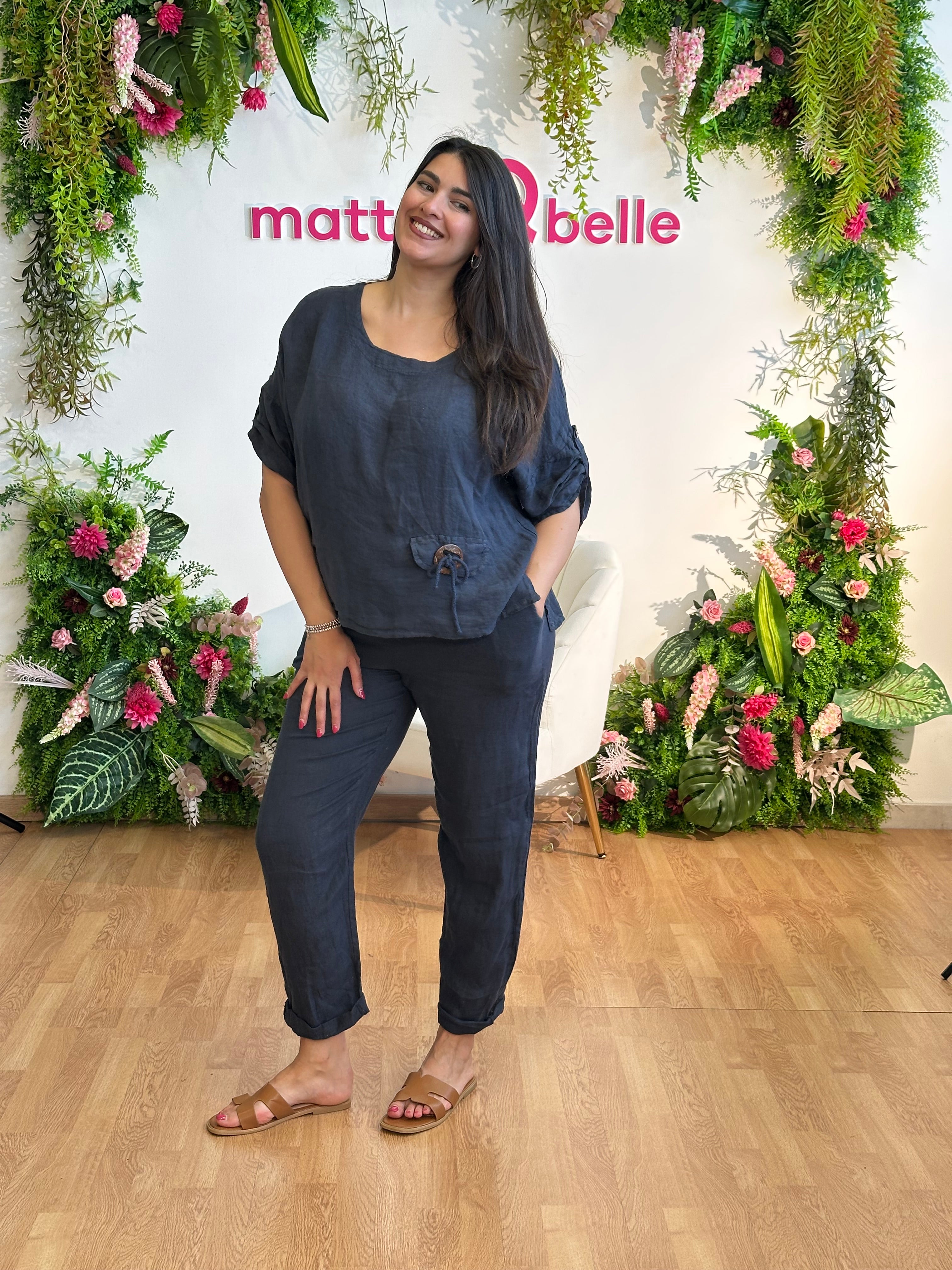 Coordinato Mirela 100% lino