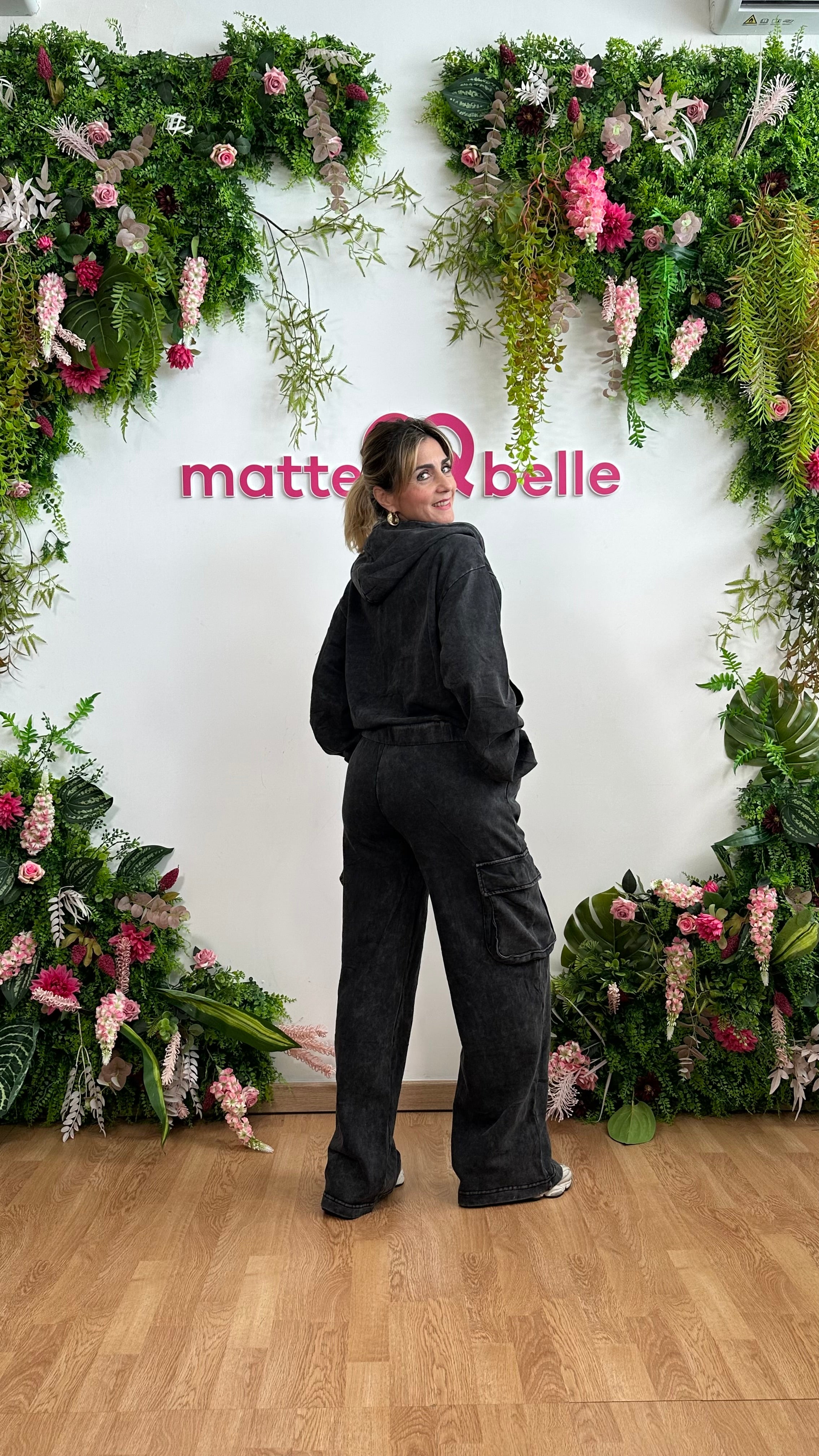 Tuta Cargo Industrial Nera