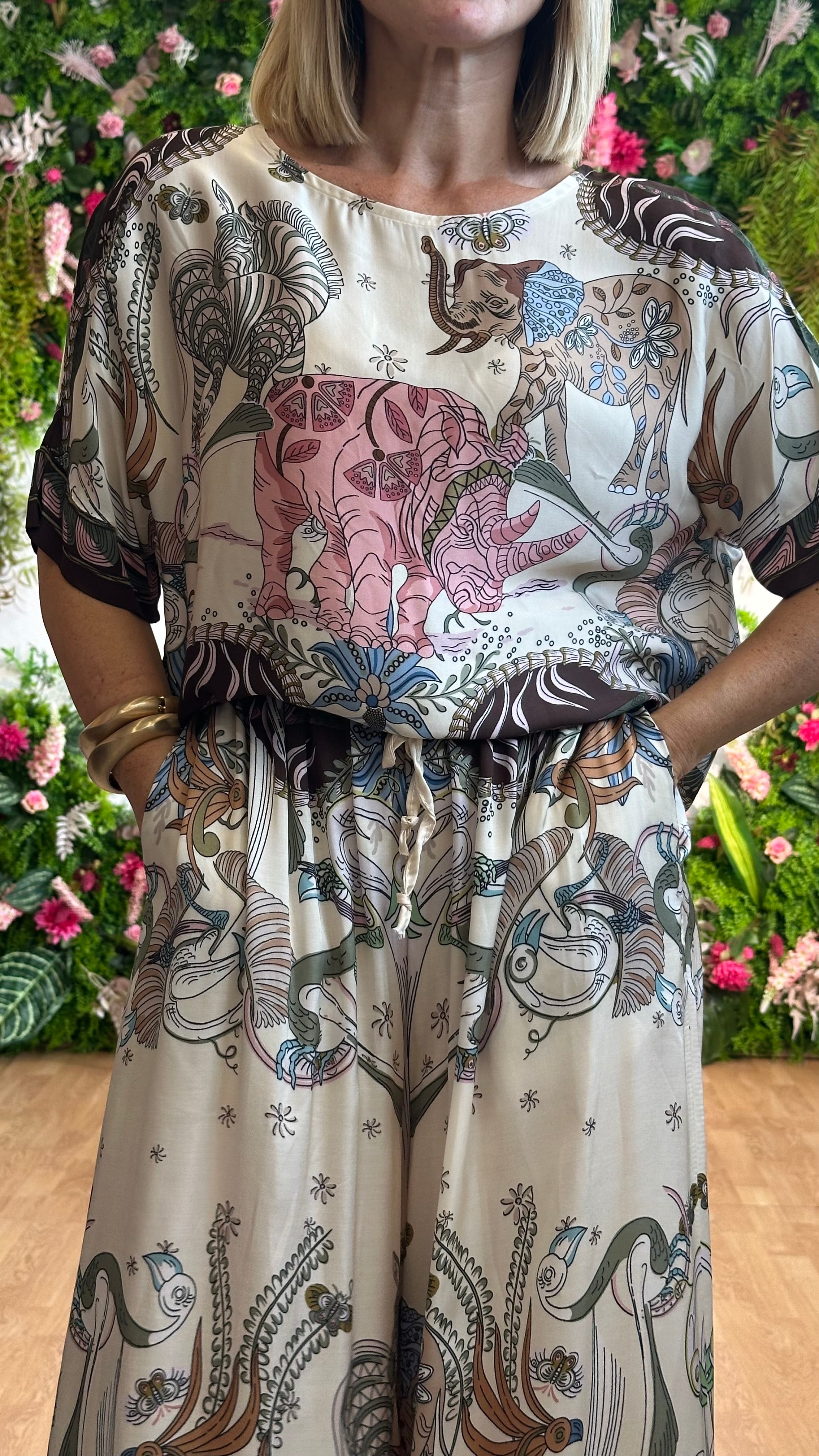 Coordinato Nami marrone