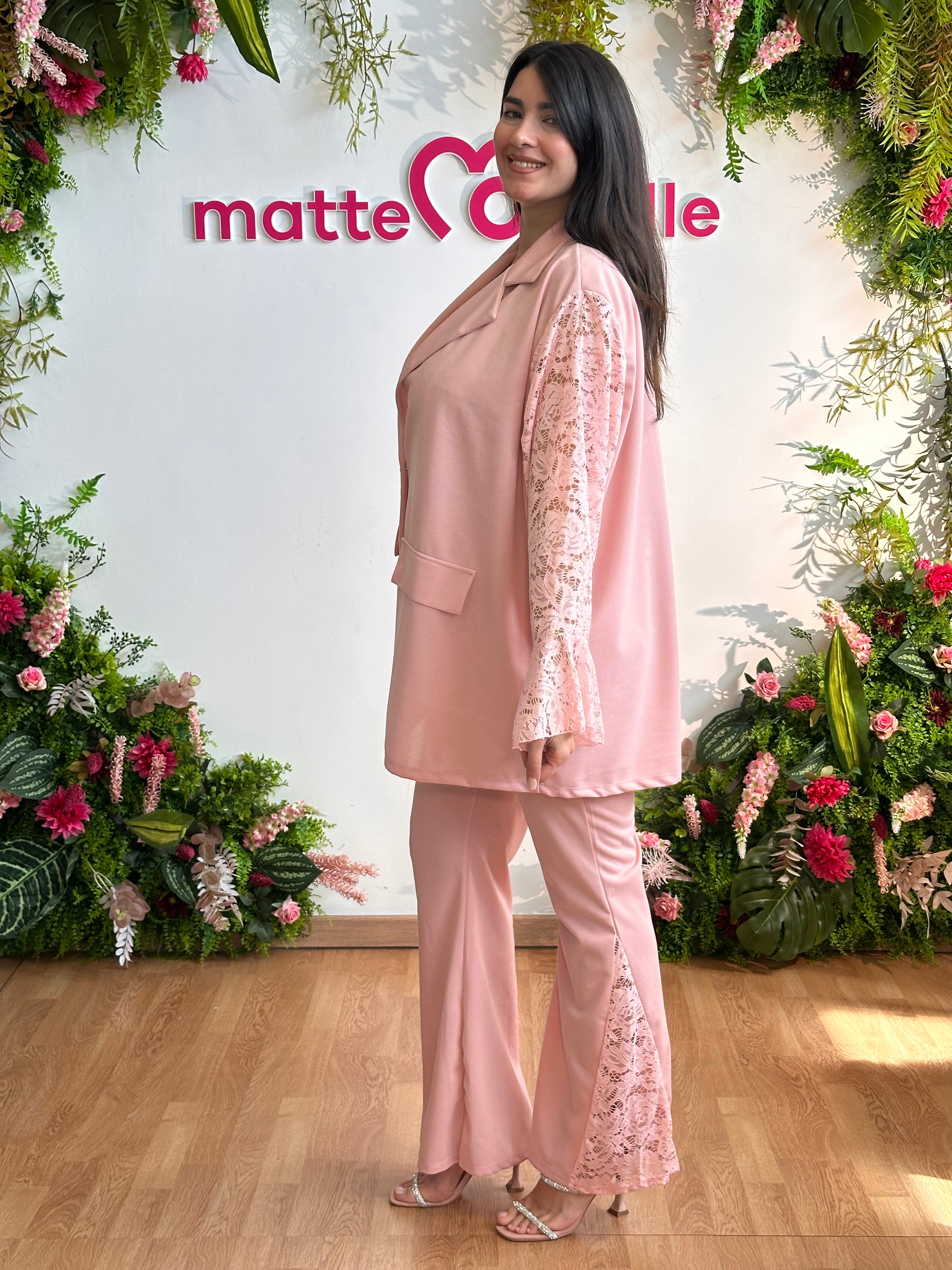 Tailleur Lady rosa