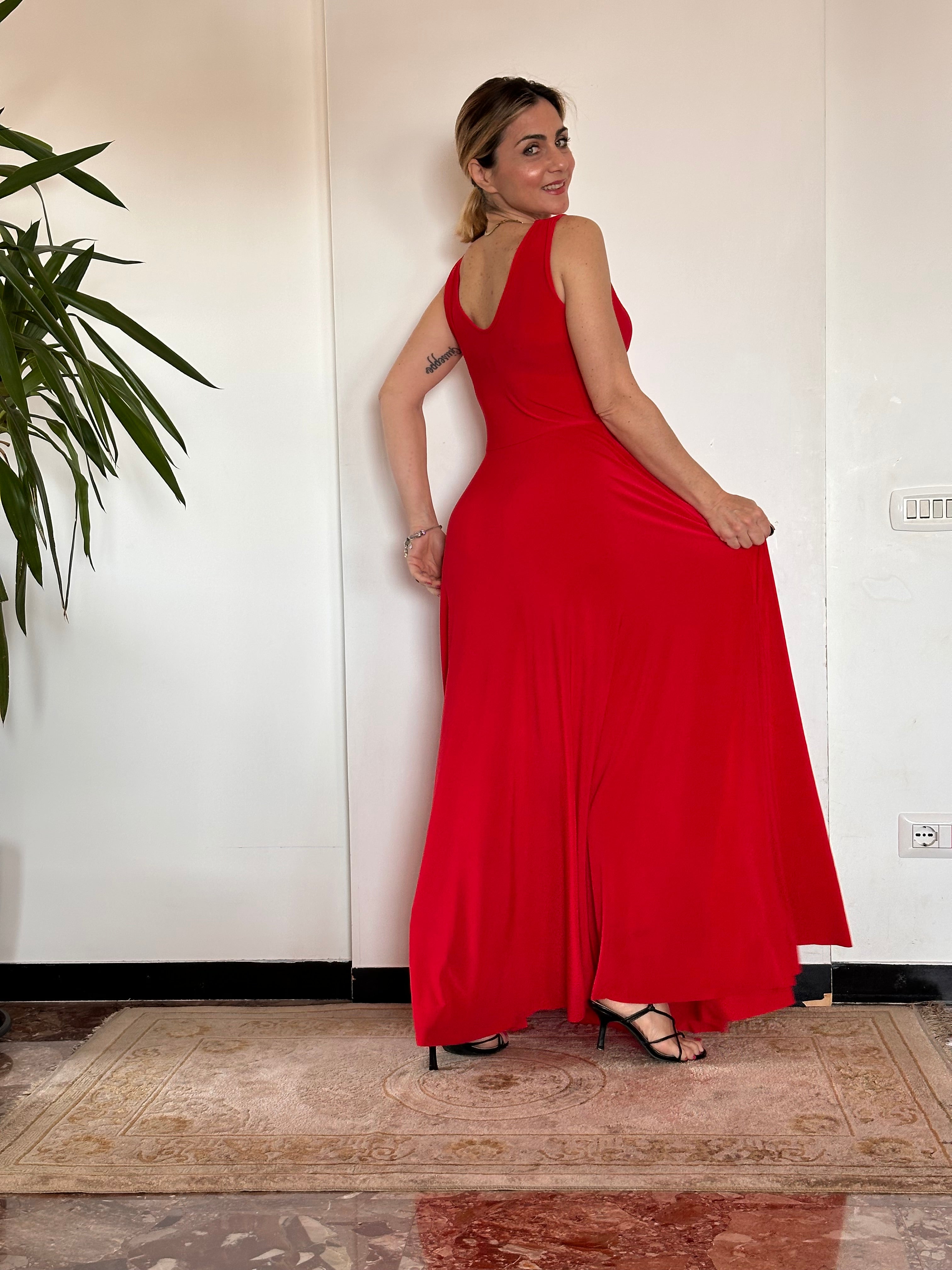 Abito Marilyn rosso