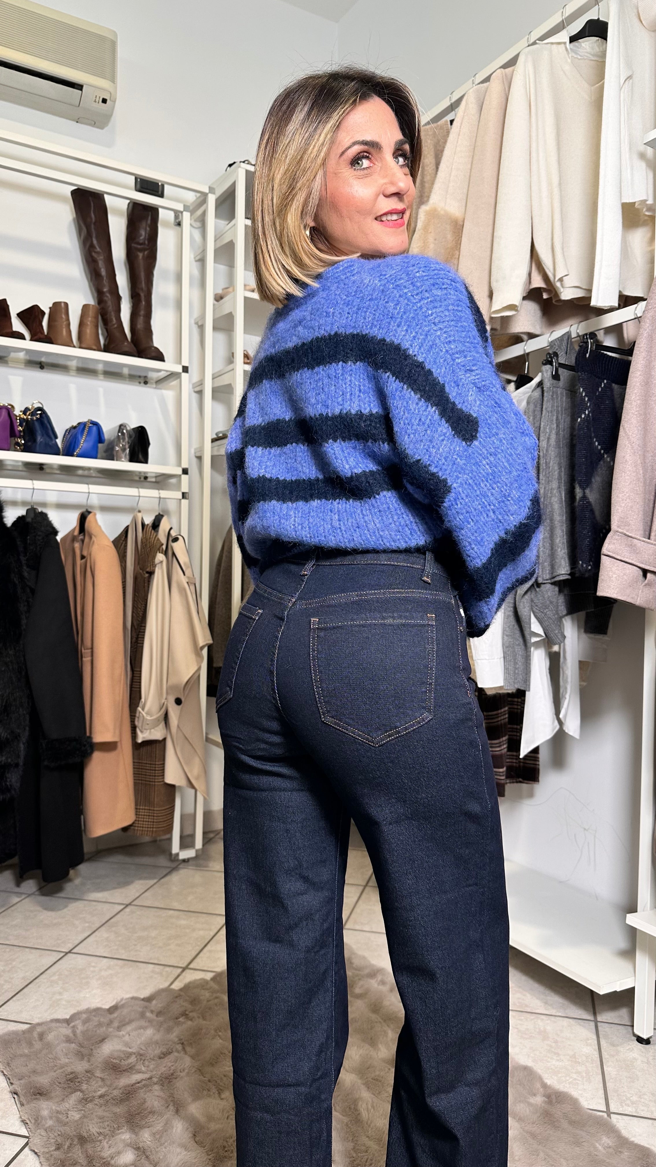 Jeans Wide Leg lavaggio 0