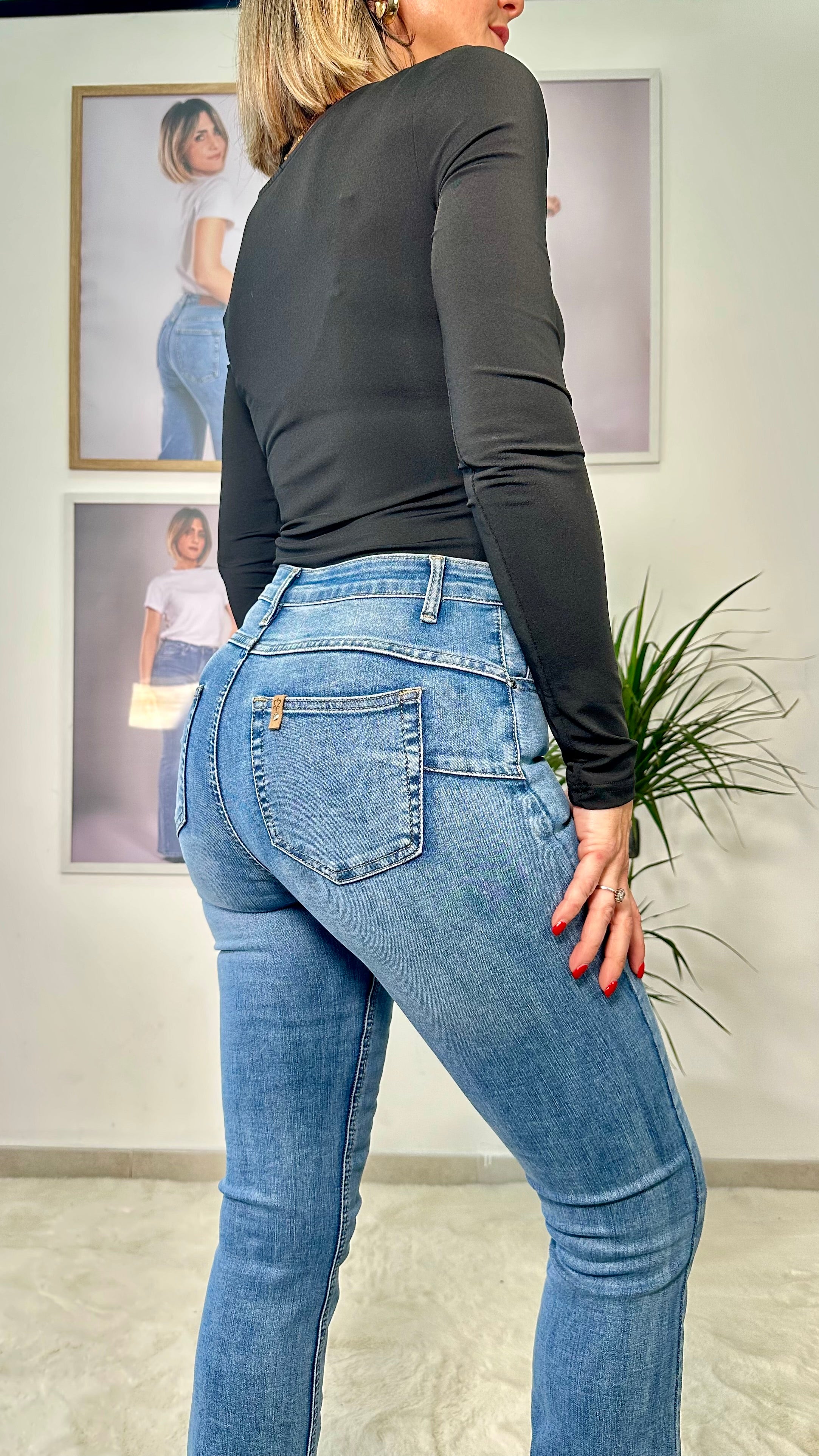 Jeans Zampa push up