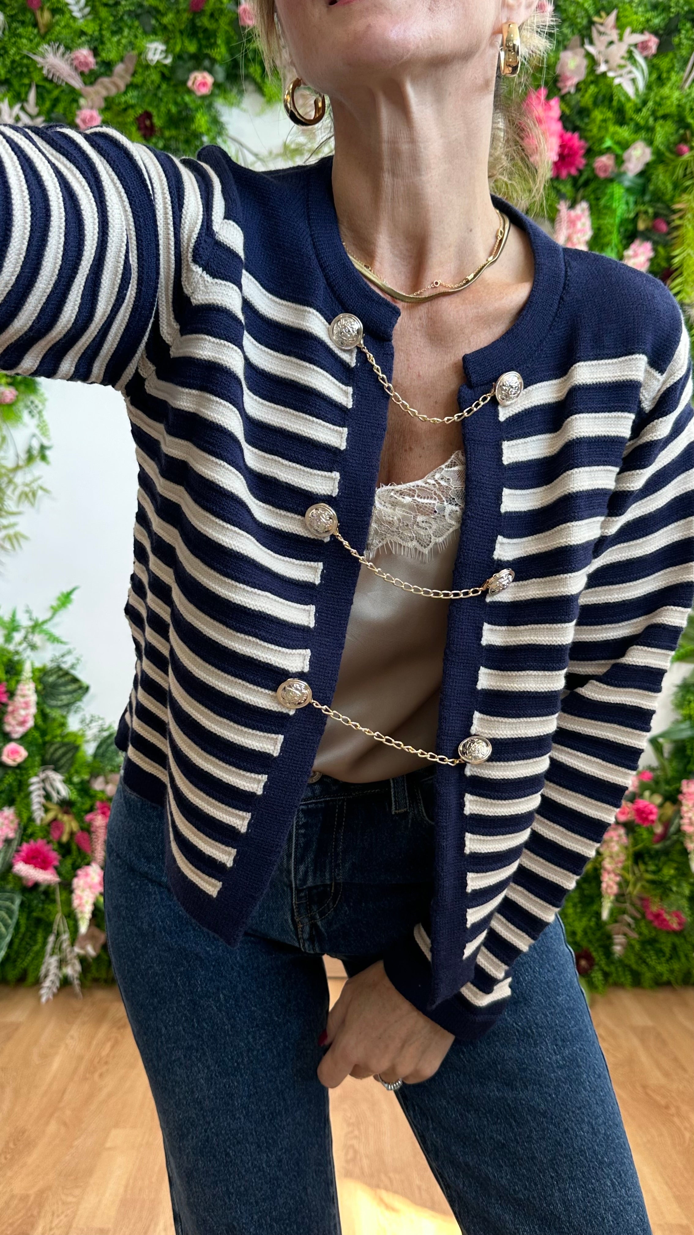 Cardigan parigi  Blu navy