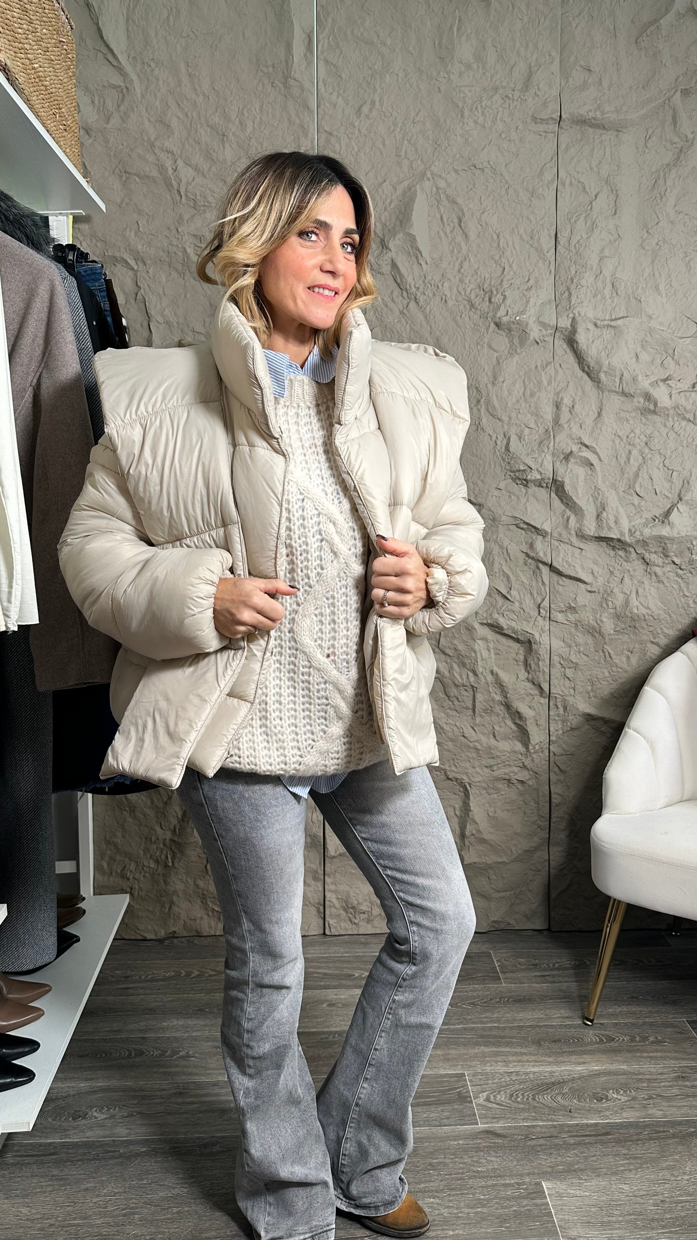 Giubbino Nuvola panna