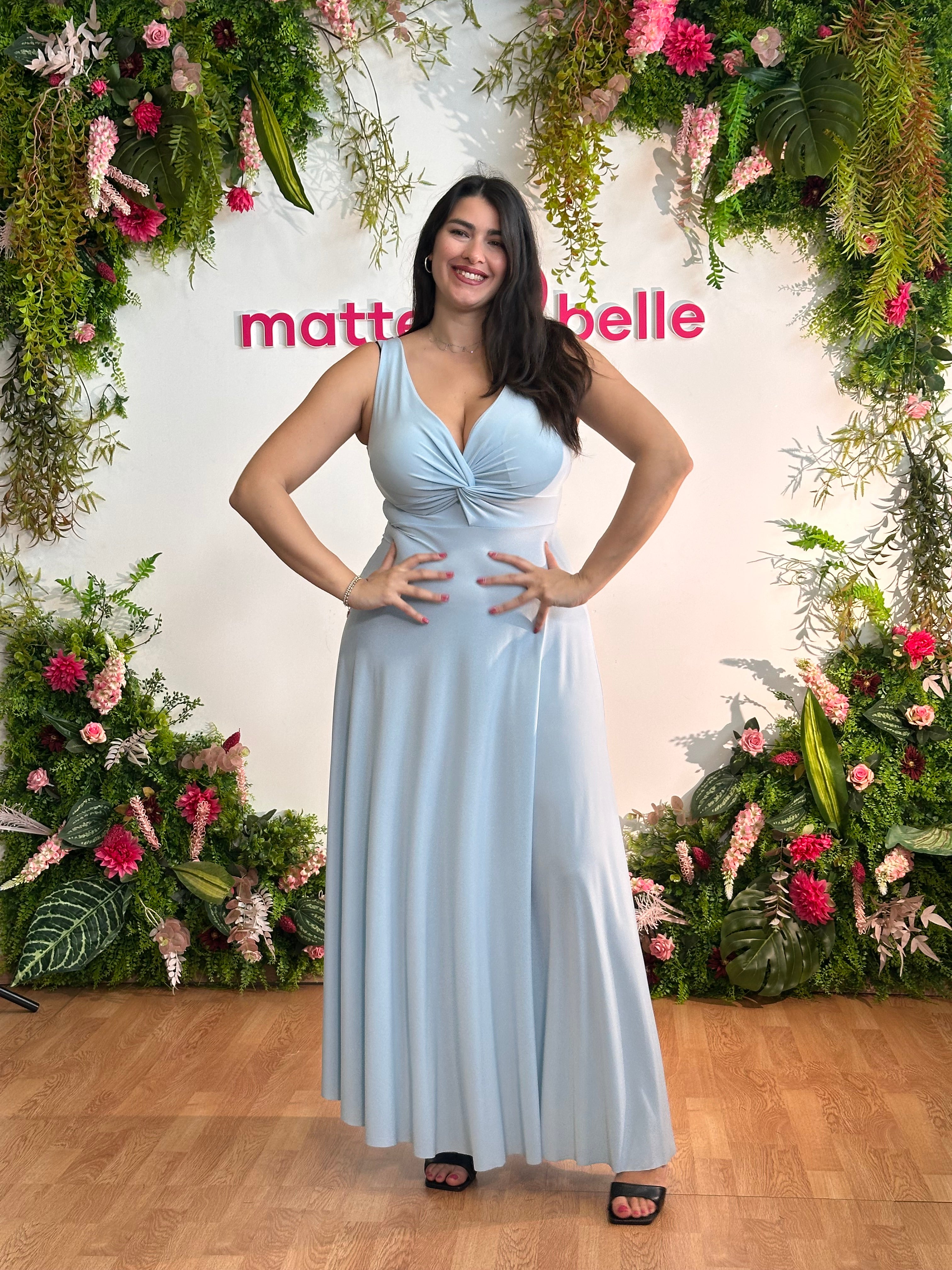 Abito Marilyn azzurro