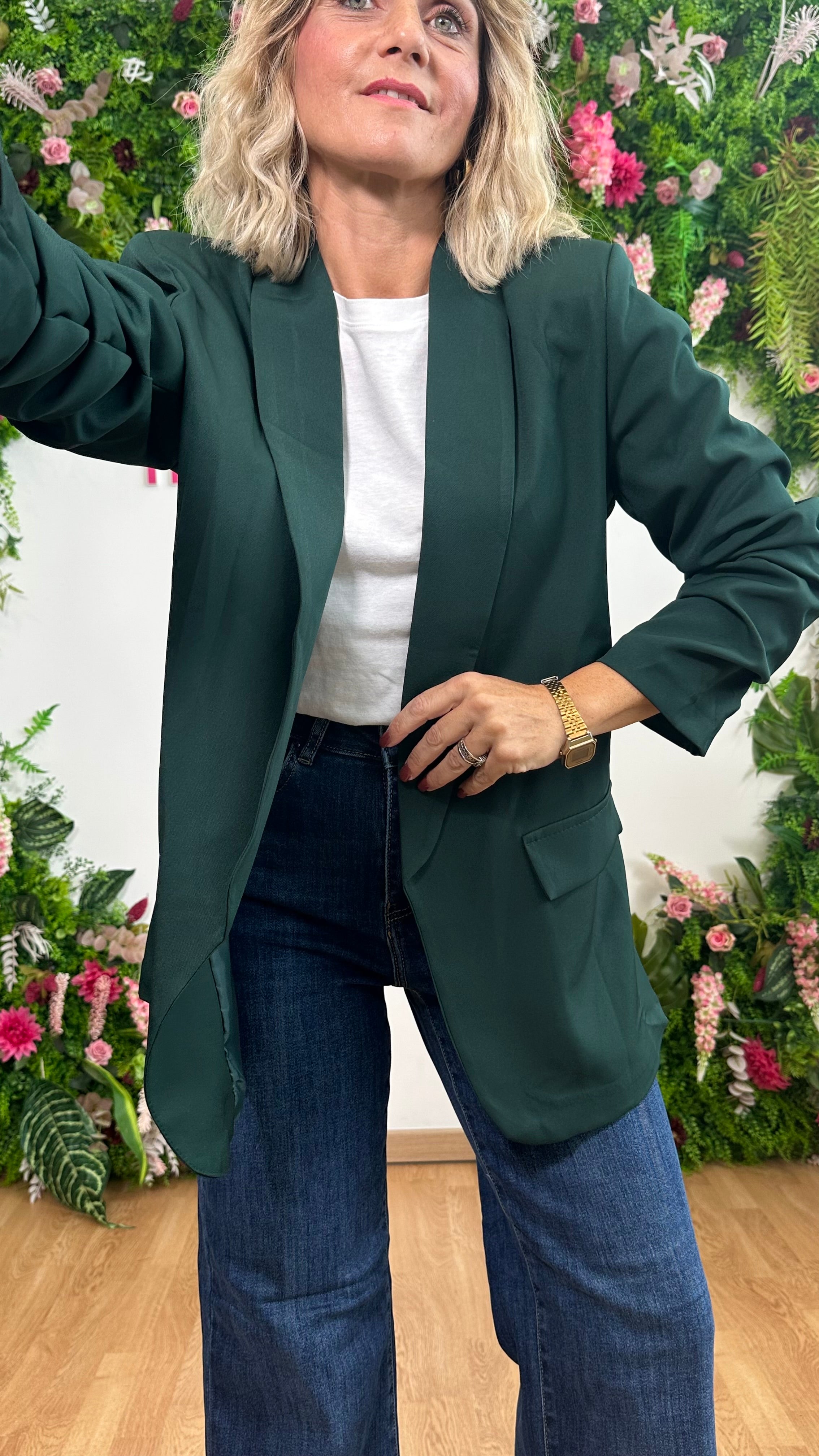 Blazer Camilla verde