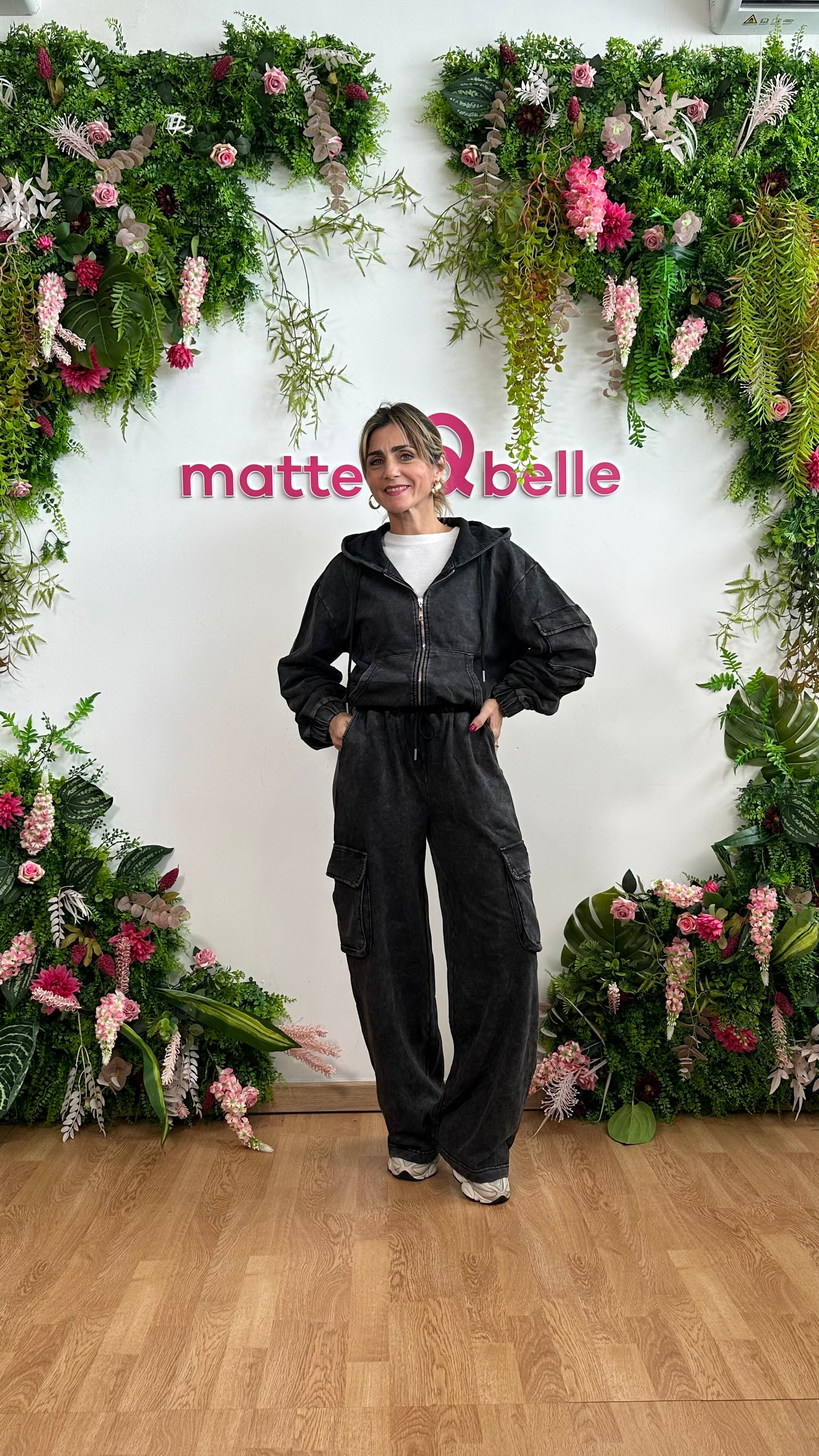 Tuta Cargo Industrial Nera