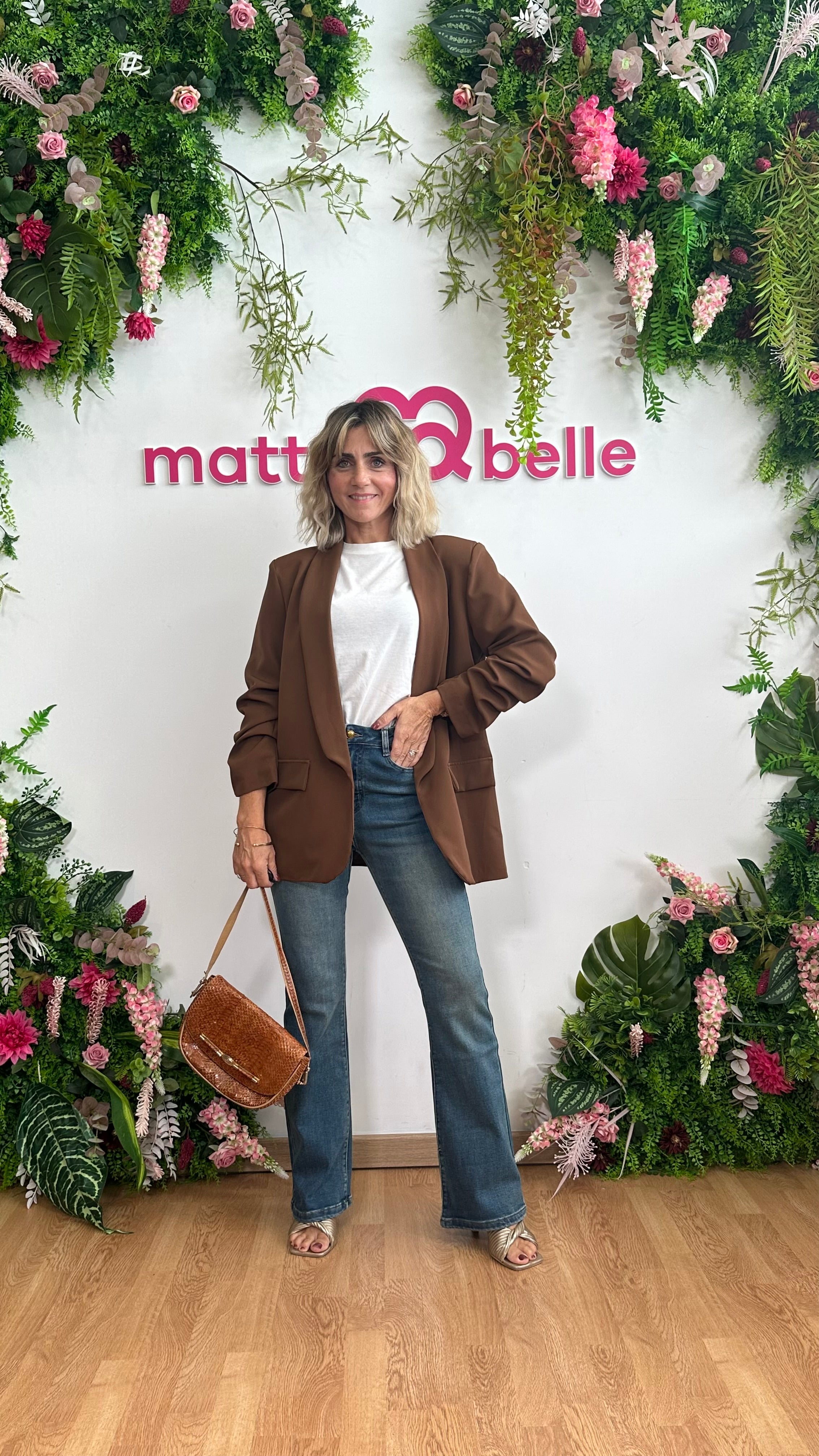 Blazer Camilla cammello