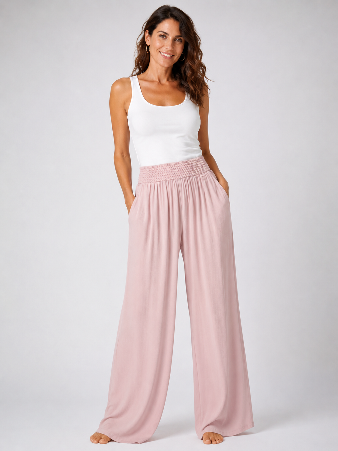 Pantaloni Susan viscosa