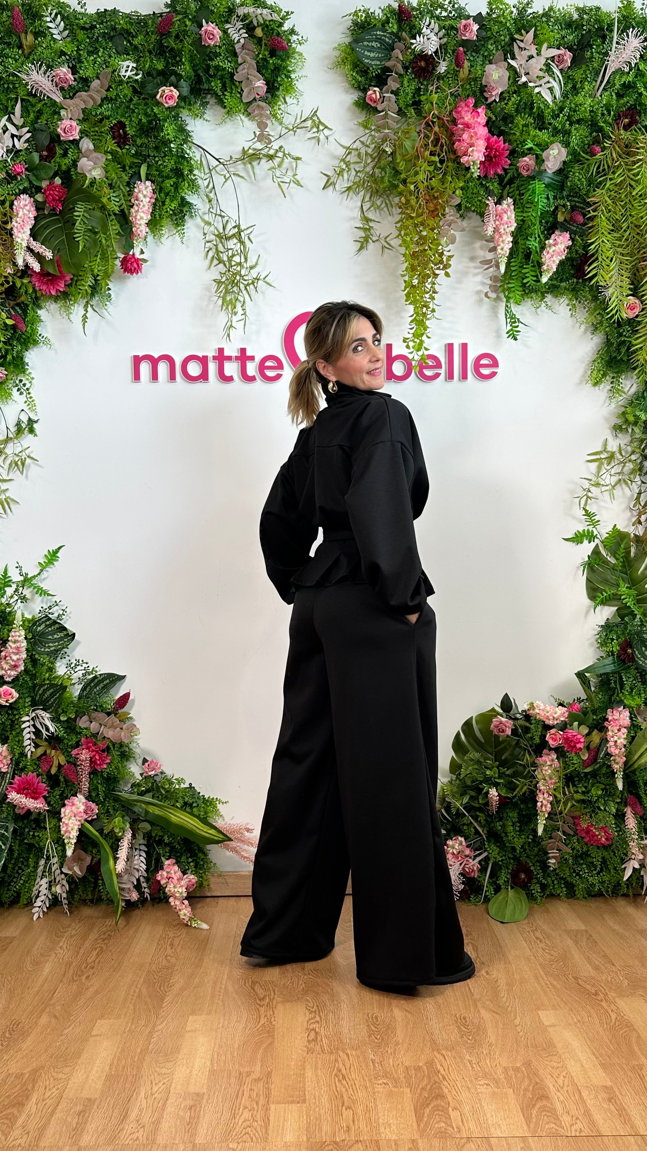 Coordinato Minimal Nero