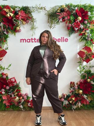 Pantaloni  punto milano Curvy