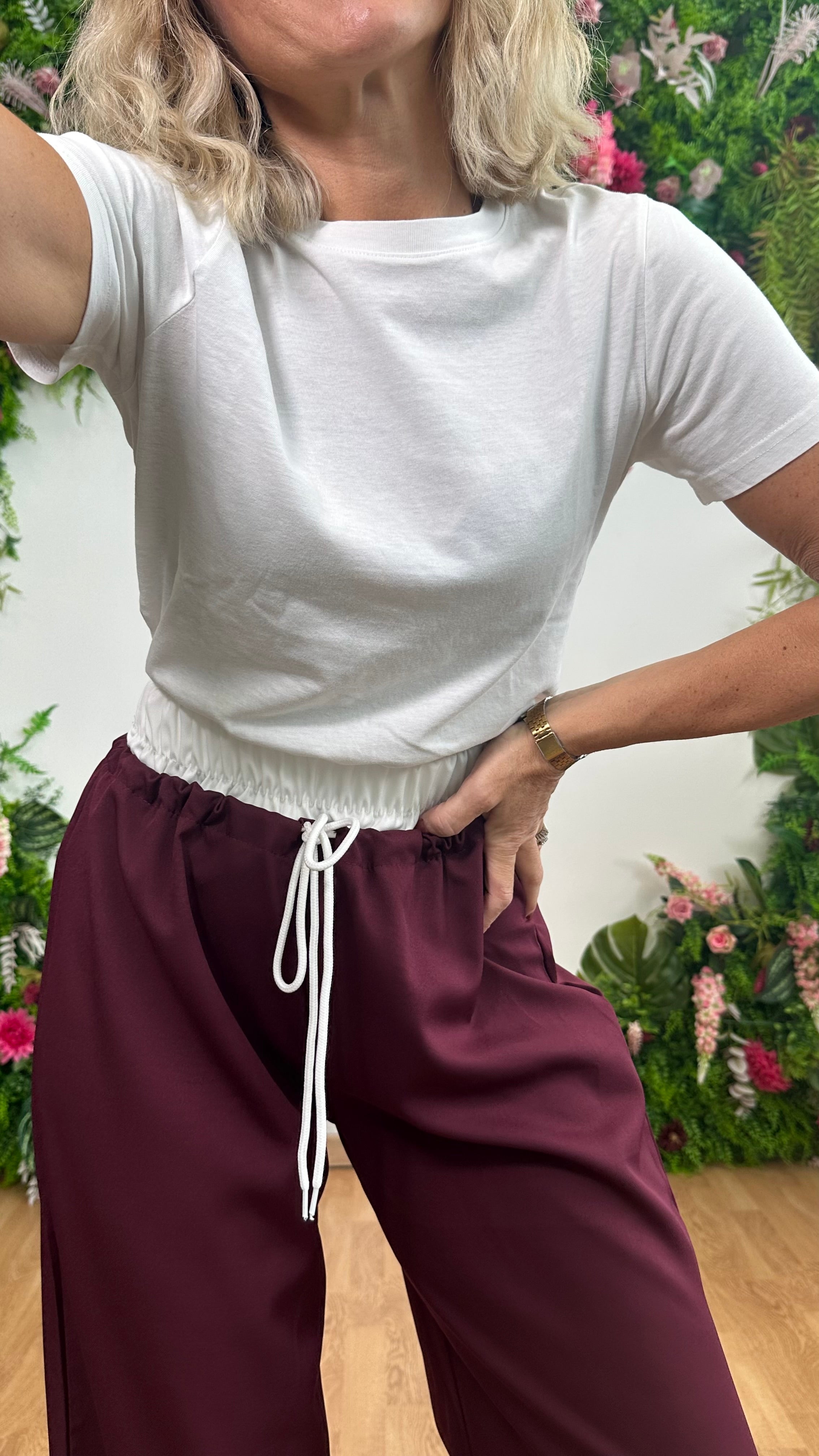 Pantaloni effetto boxer