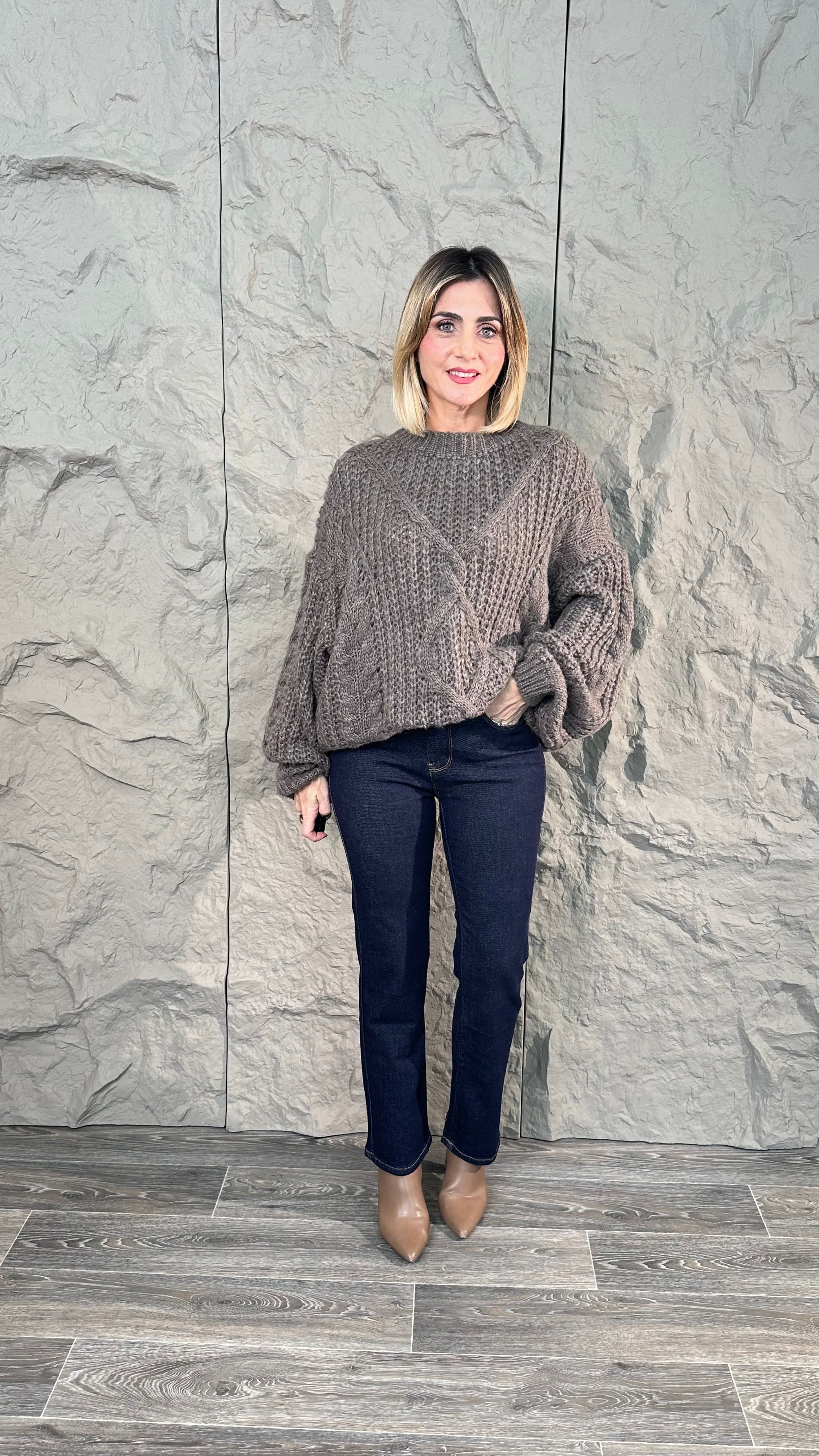 Jeans Straight -5Kg push up