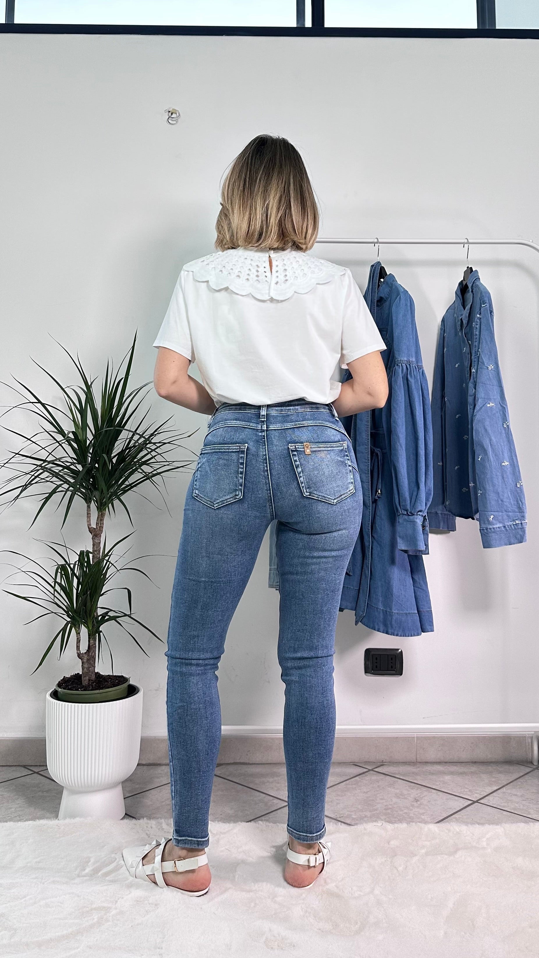 Jeans Skinny Push Up Comfort Fit