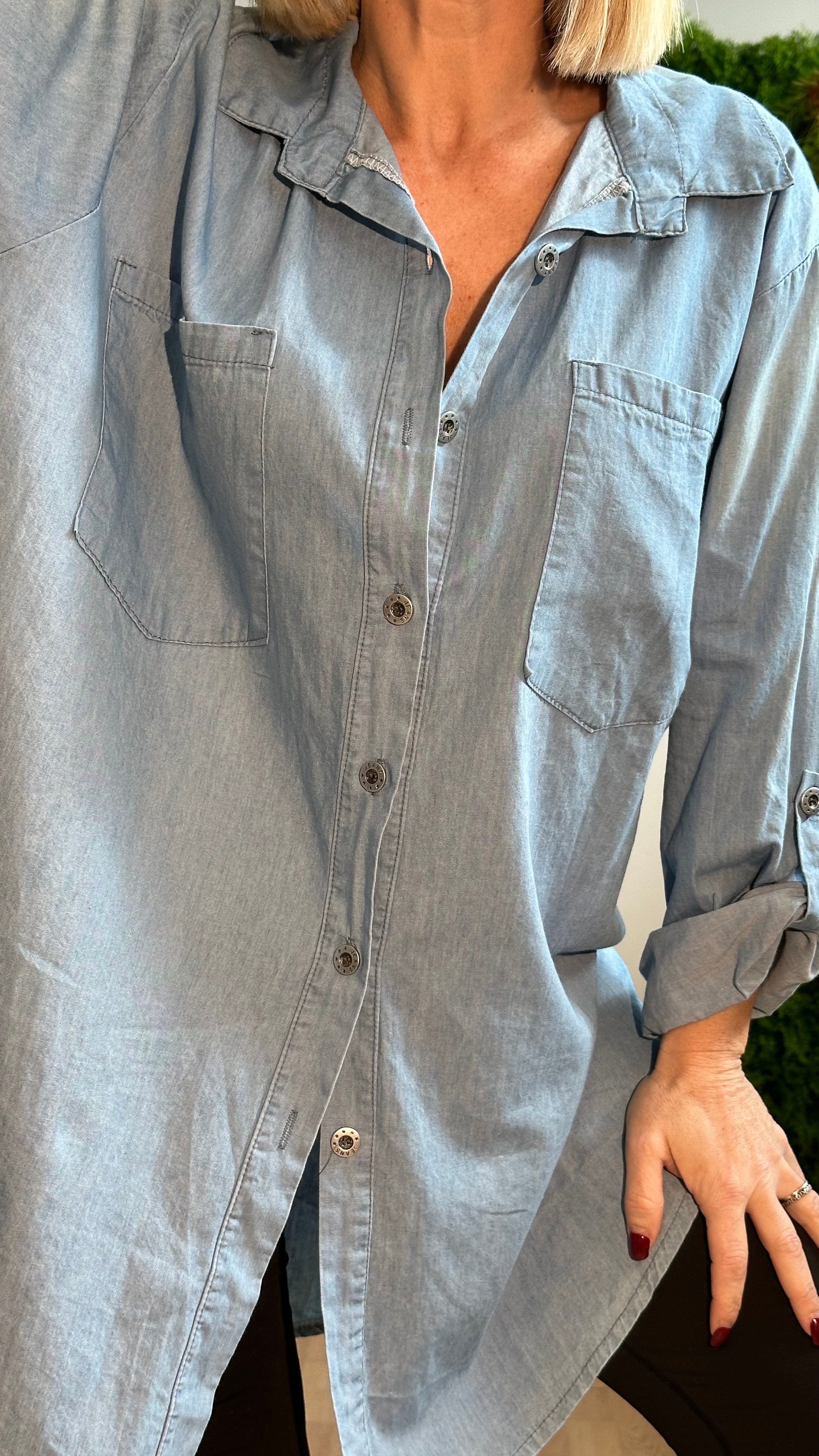 Camicia in denim